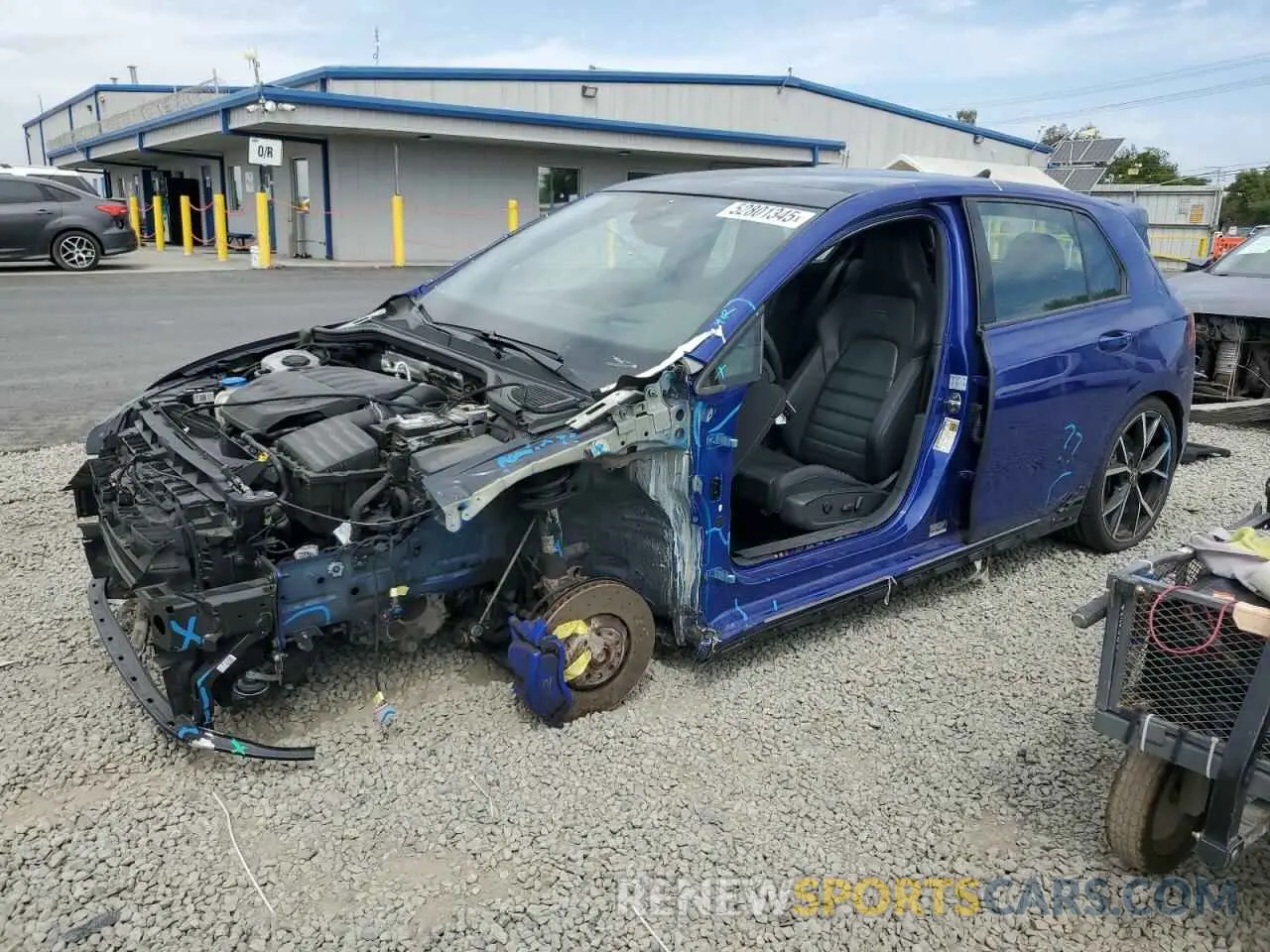 1 Photograph of a damaged car WVWFB7CD2RW157888 VOLKSWAGEN GOLF 2024