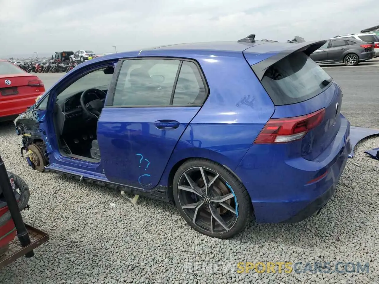 2 Photograph of a damaged car WVWFB7CD2RW157888 VOLKSWAGEN GOLF 2024