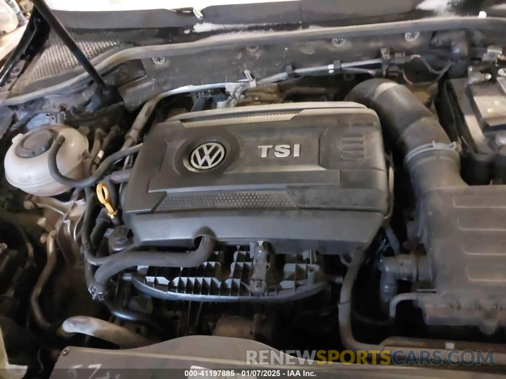 10 Photograph of a damaged car 3VWH17AU7KM513463 VOLKSWAGEN GOLF ALLTRACK 2019