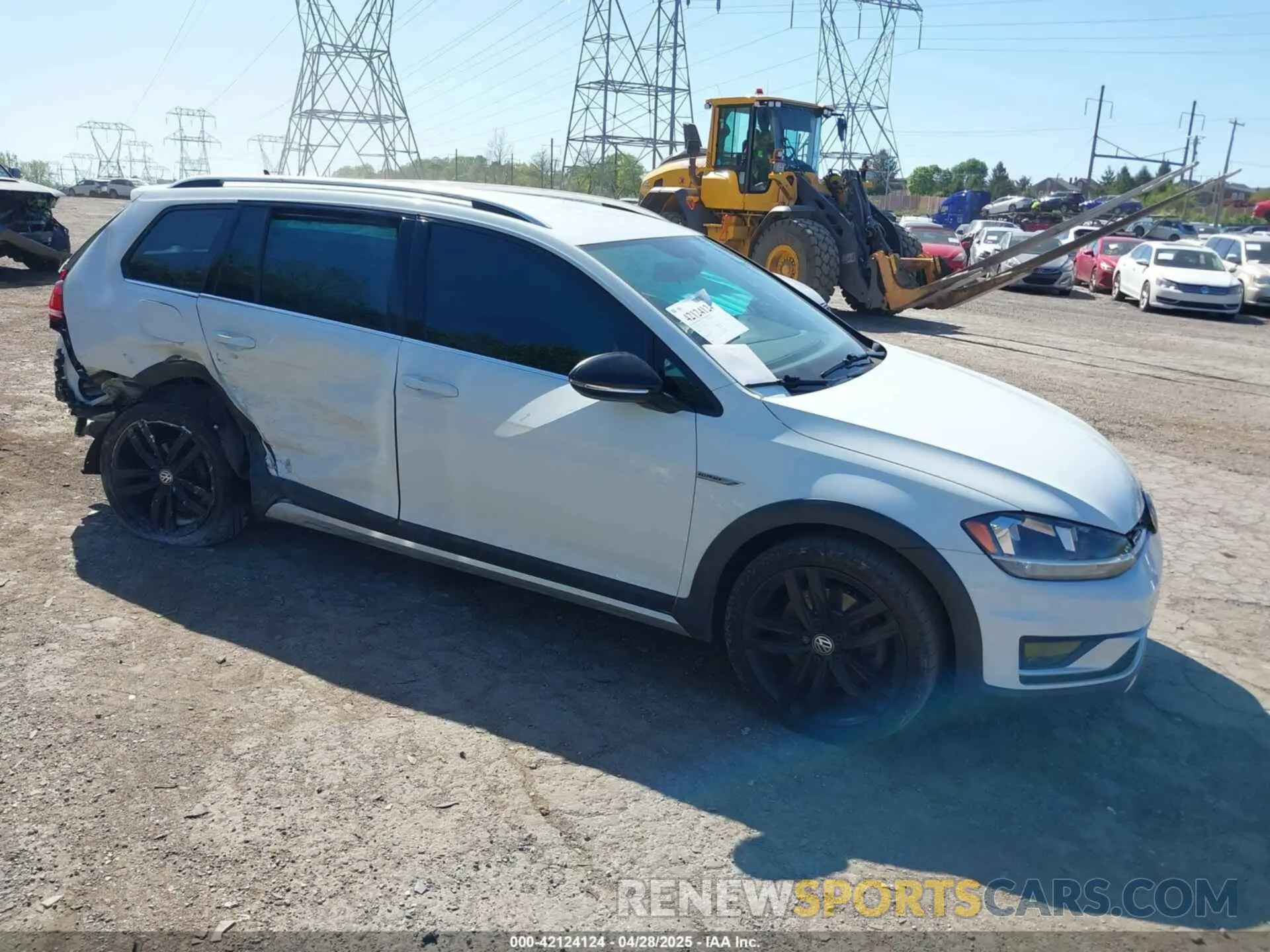 1 Photograph of a damaged car 3VWM17AU1KM520407 VOLKSWAGEN GOLF ALLTRACK 2019
