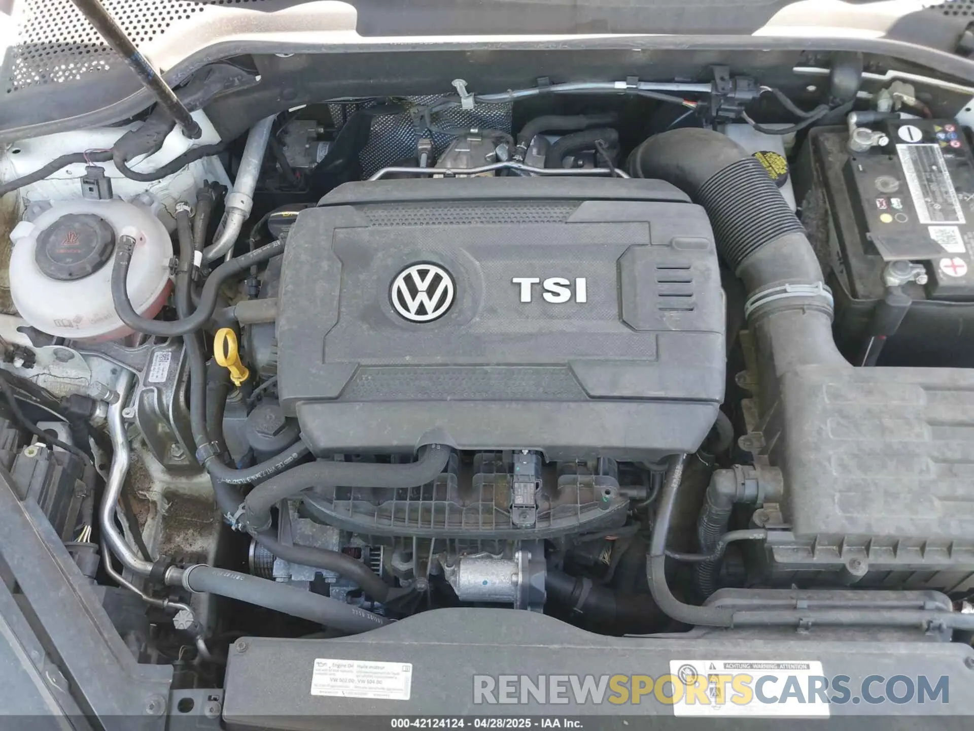 10 Photograph of a damaged car 3VWM17AU1KM520407 VOLKSWAGEN GOLF ALLTRACK 2019