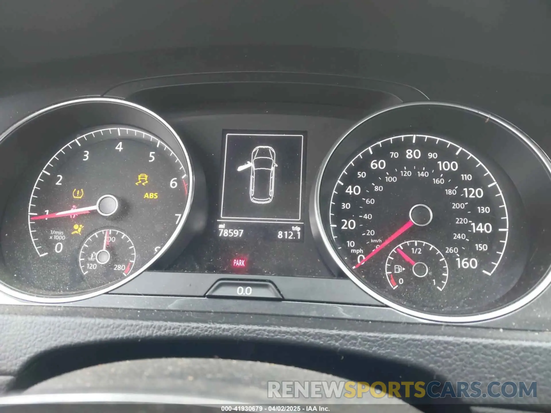 7 Photograph of a damaged car 3VWM17AU1KM522805 VOLKSWAGEN GOLF ALLTRACK 2019