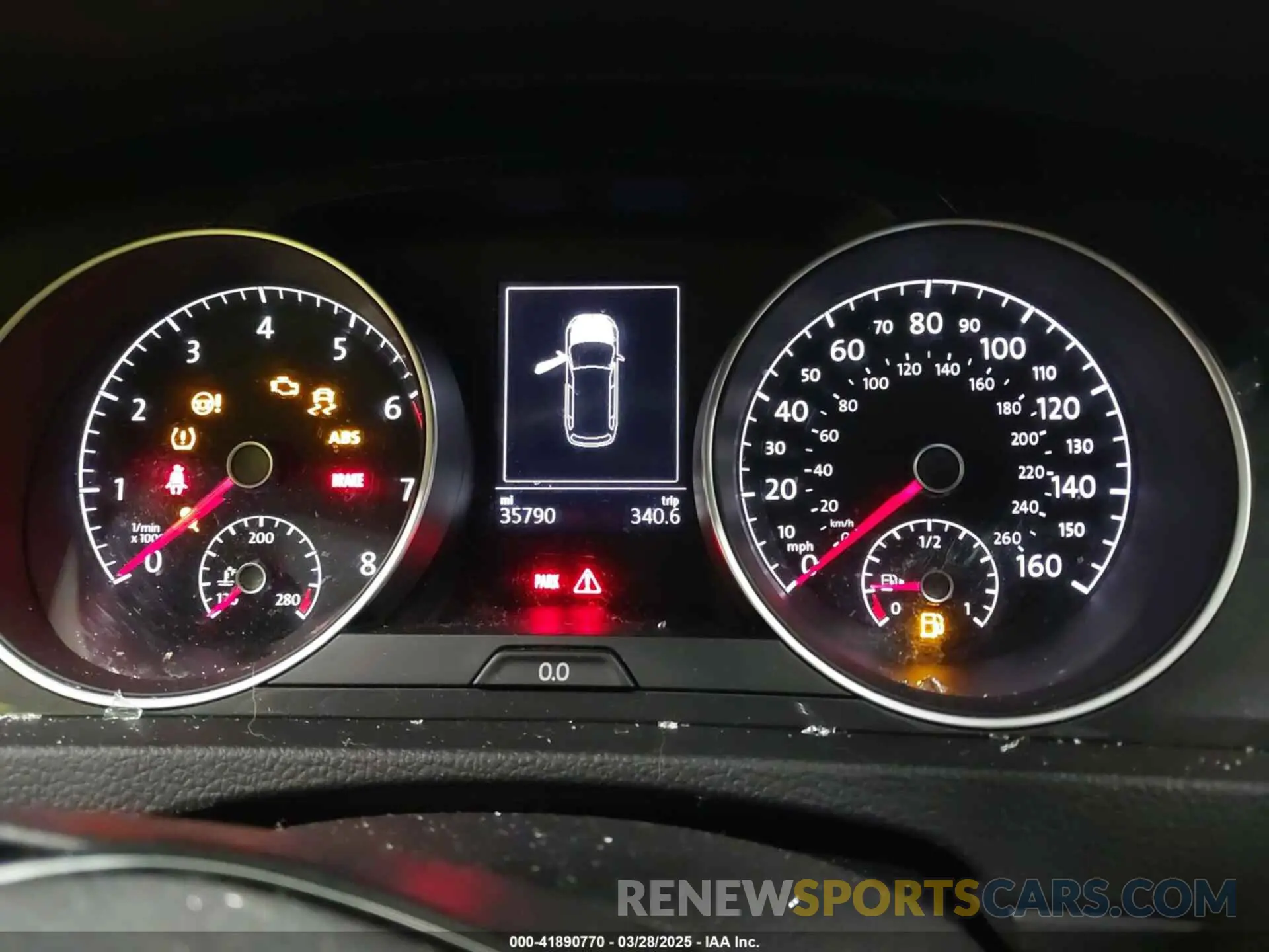 7 Photograph of a damaged car 3VWM17AU2KM519072 VOLKSWAGEN GOLF ALLTRACK 2019
