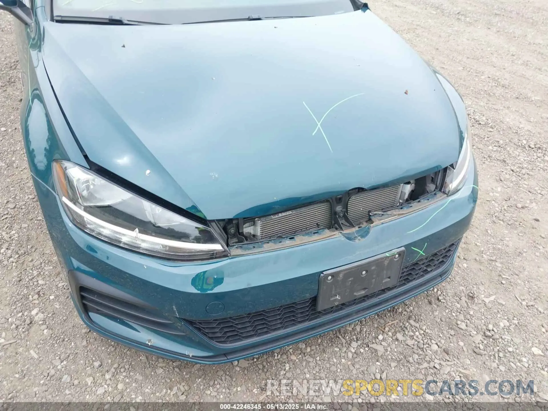 6 Photograph of a damaged car 3VW5T7AU5KM025738 VOLKSWAGEN GOLF GTI 2019