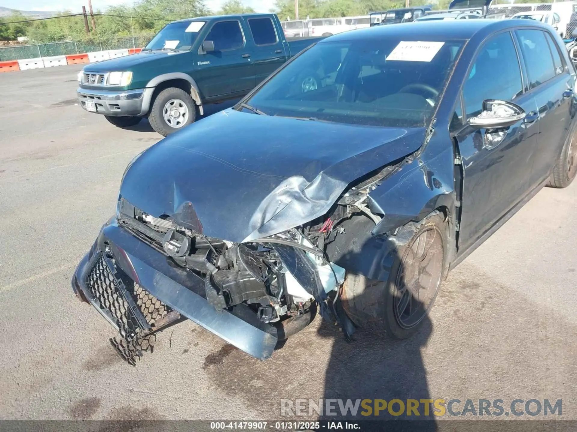 6 Photograph of a damaged car 3VW5T7AU6KM010150 VOLKSWAGEN GOLF GTI 2019
