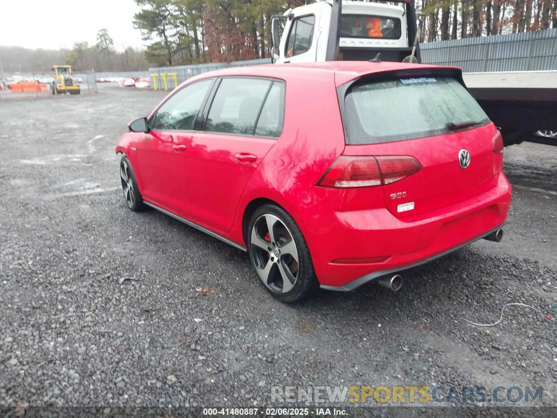 3 Photograph of a damaged car 3VW6T7AU2KM000378 VOLKSWAGEN GOLF GTI 2019