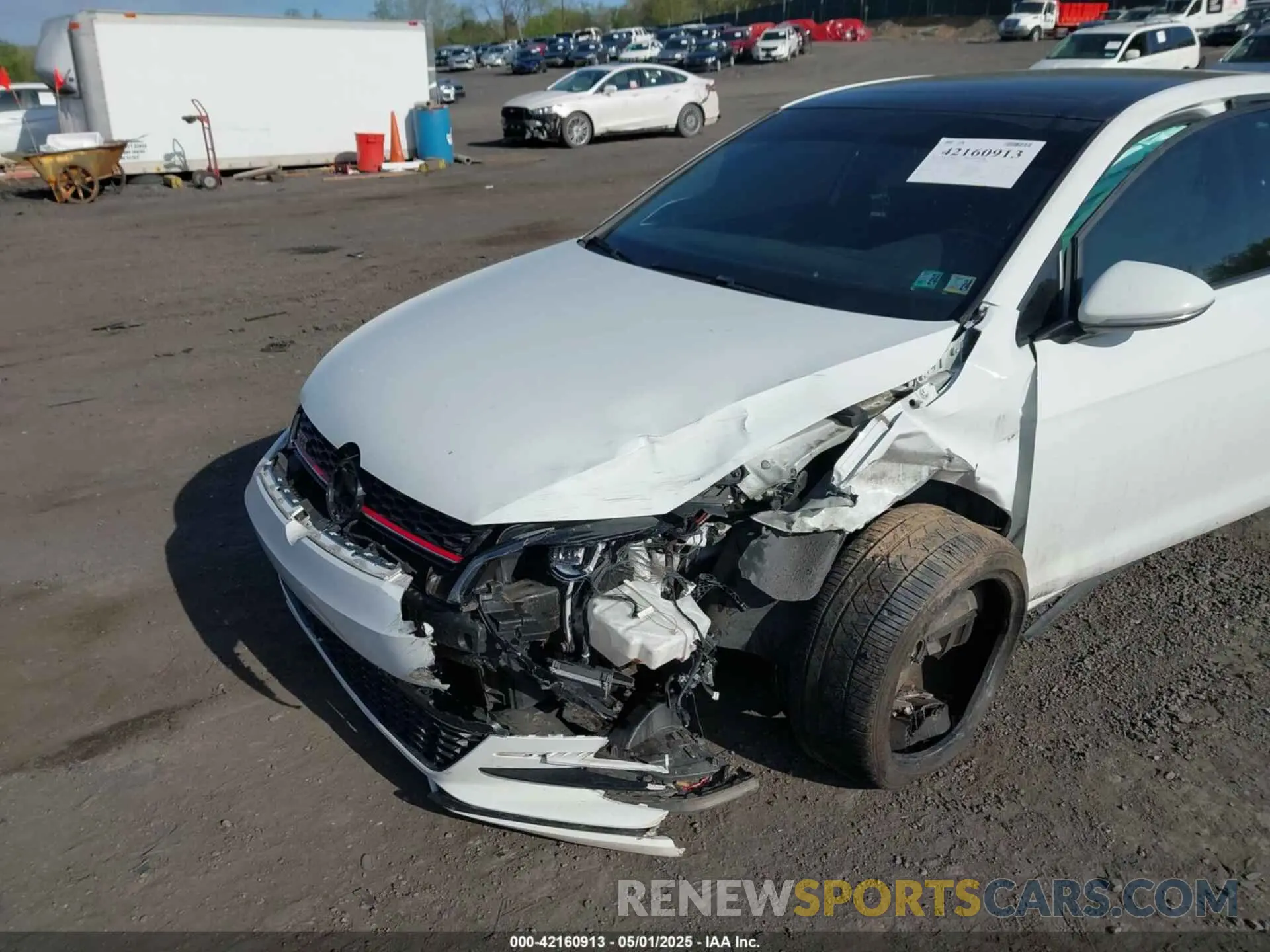 6 Photograph of a damaged car 3VW6T7AU9KM036164 VOLKSWAGEN GOLF GTI 2019