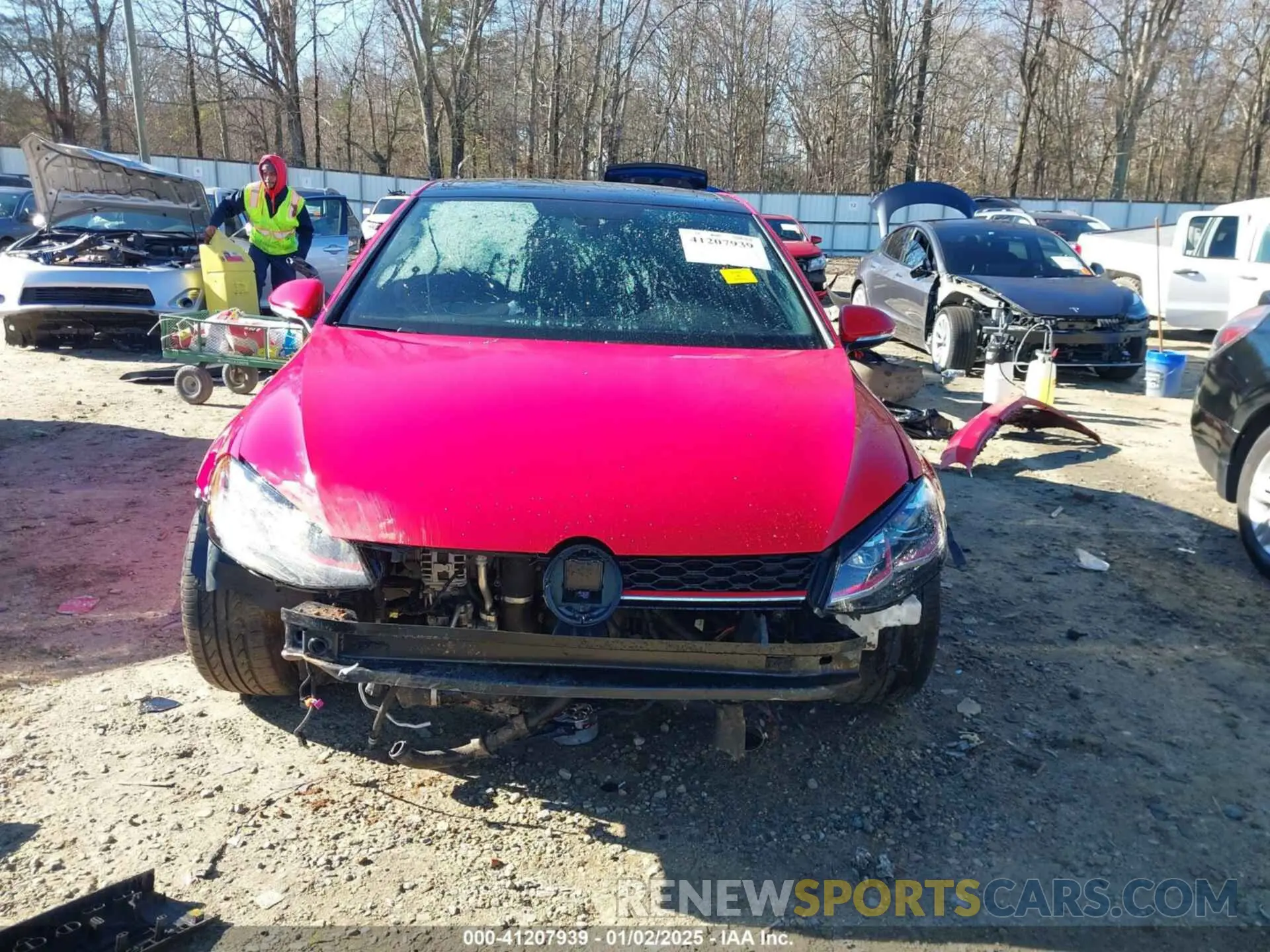 13 Photograph of a damaged car 3VW6T7AU1LM003208 VOLKSWAGEN GOLF GTI 2020