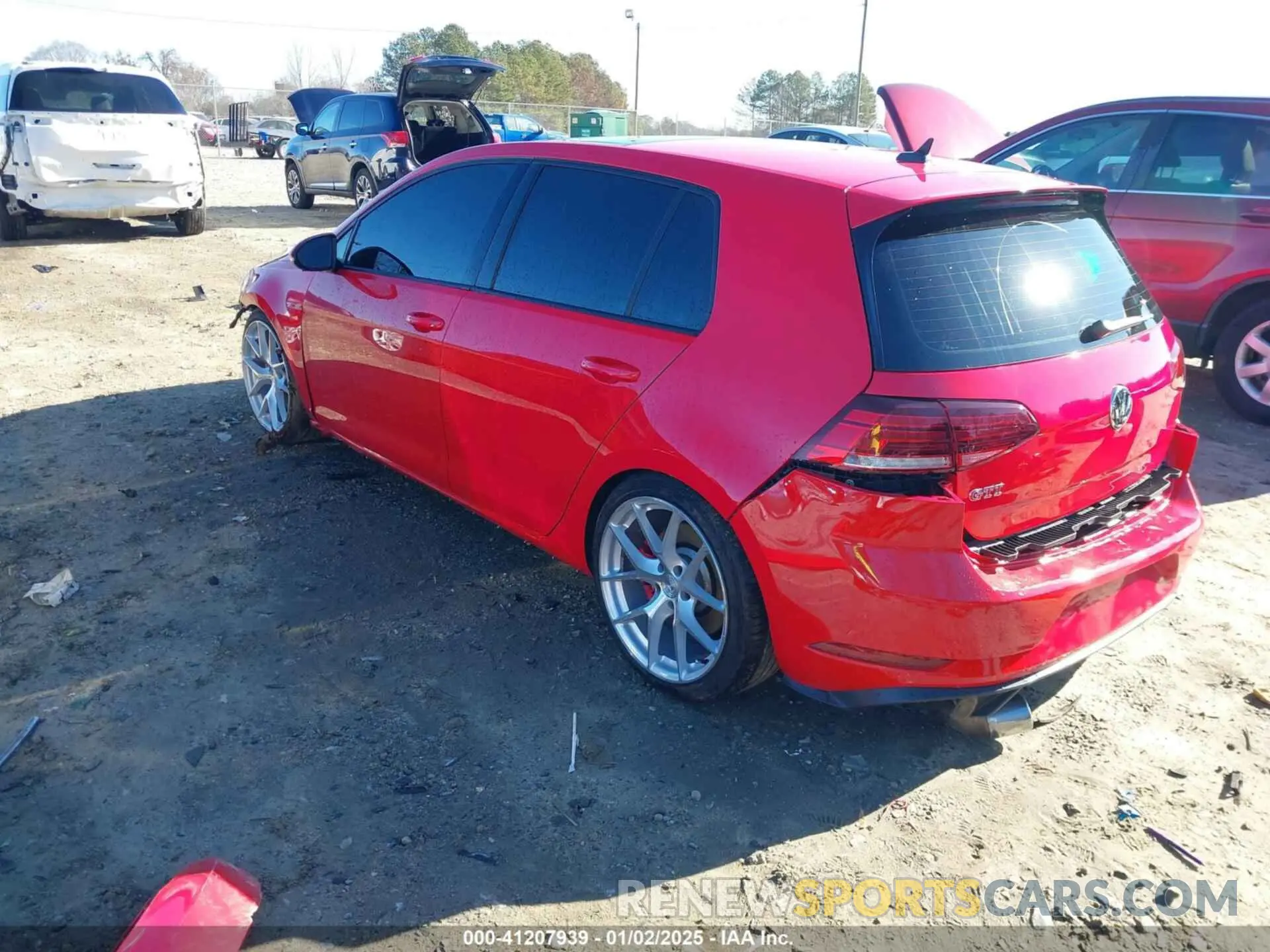 3 Photograph of a damaged car 3VW6T7AU1LM003208 VOLKSWAGEN GOLF GTI 2020