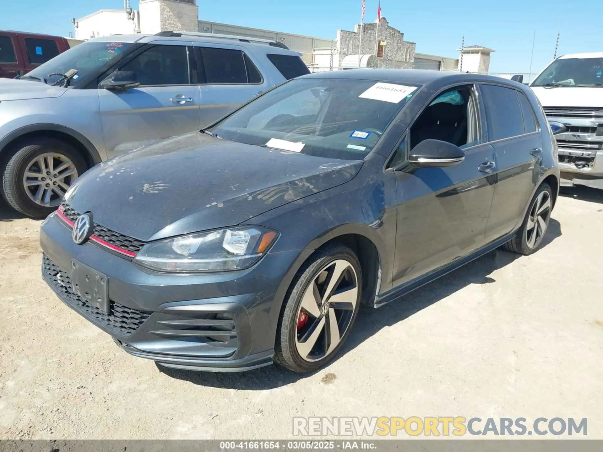 2 Photograph of a damaged car 3VW5T7AU4MM000946 VOLKSWAGEN GOLF GTI 2021