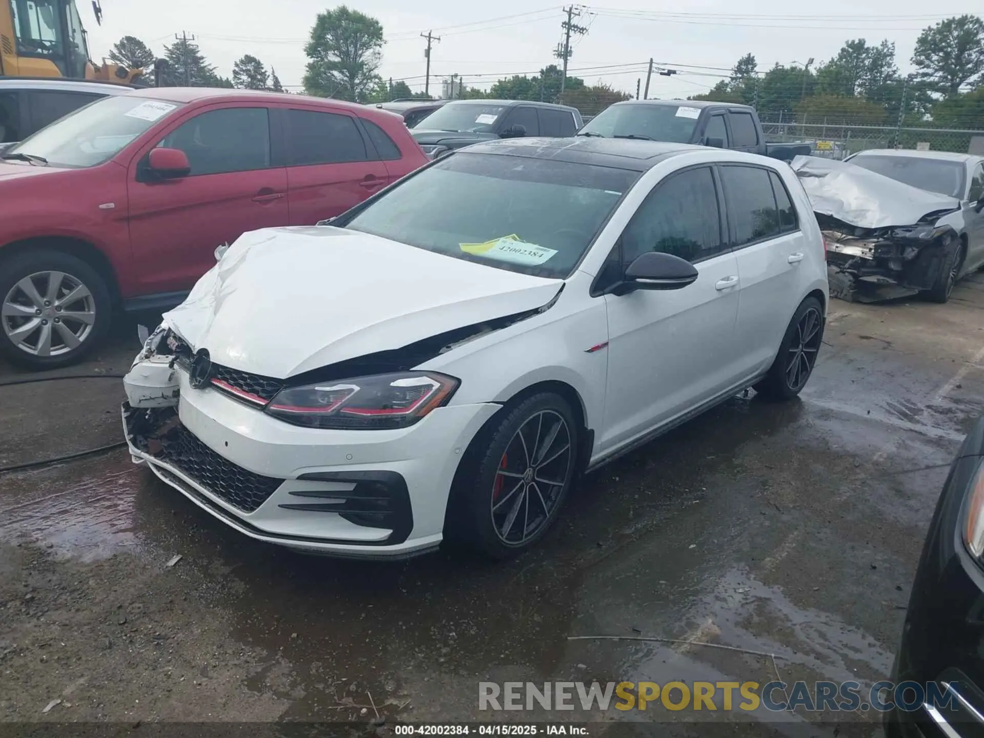 2 Photograph of a damaged car 3VW5T7AU6MM008515 VOLKSWAGEN GOLF GTI 2021