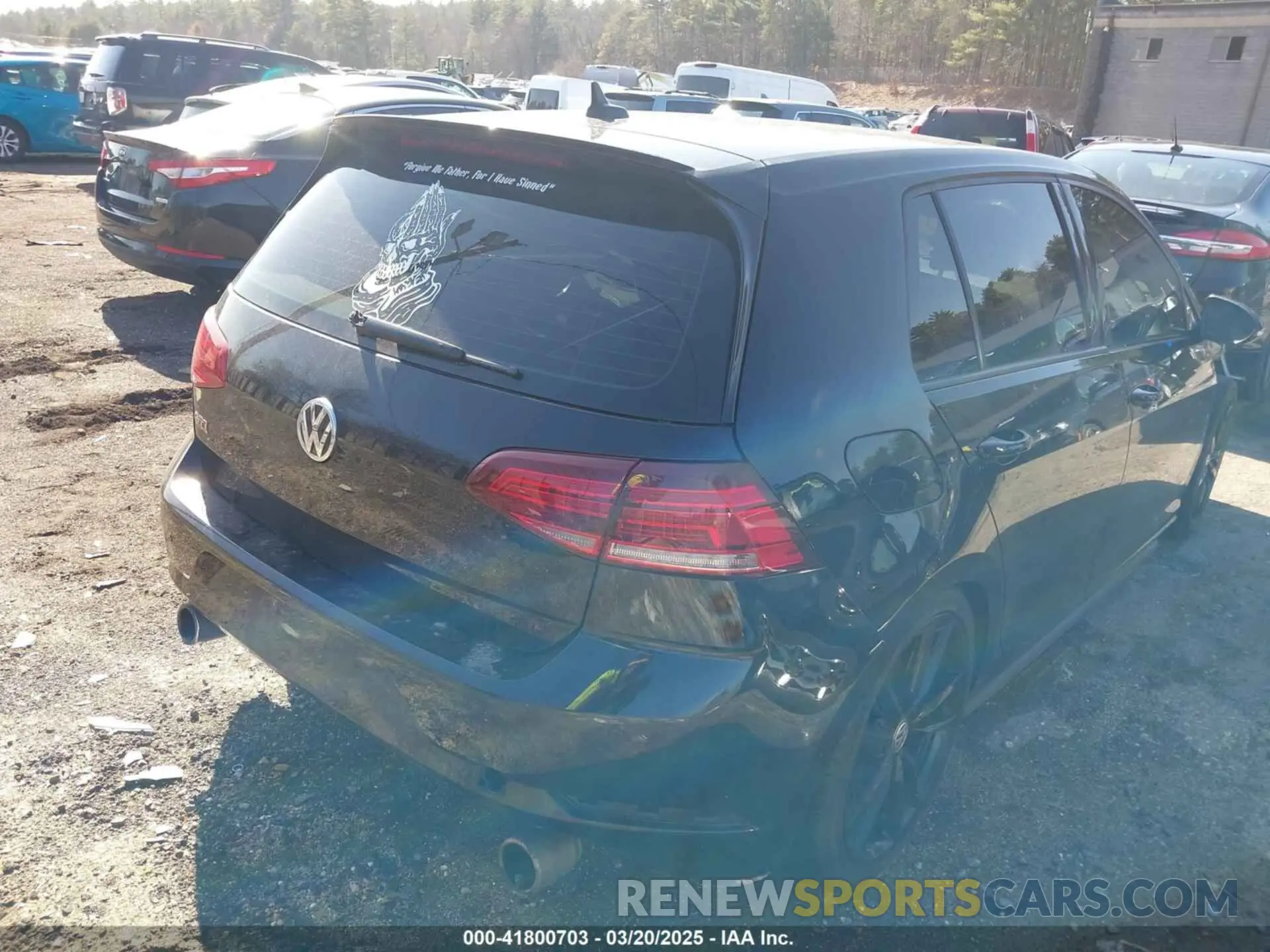 4 Photograph of a damaged car 3VW6T7AU1MM008104 VOLKSWAGEN GOLF GTI 2021