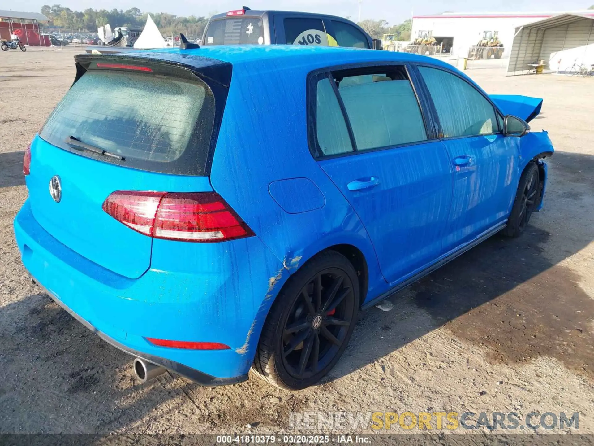 4 Photograph of a damaged car 3VW6T7AU6MM007269 VOLKSWAGEN GOLF GTI 2021