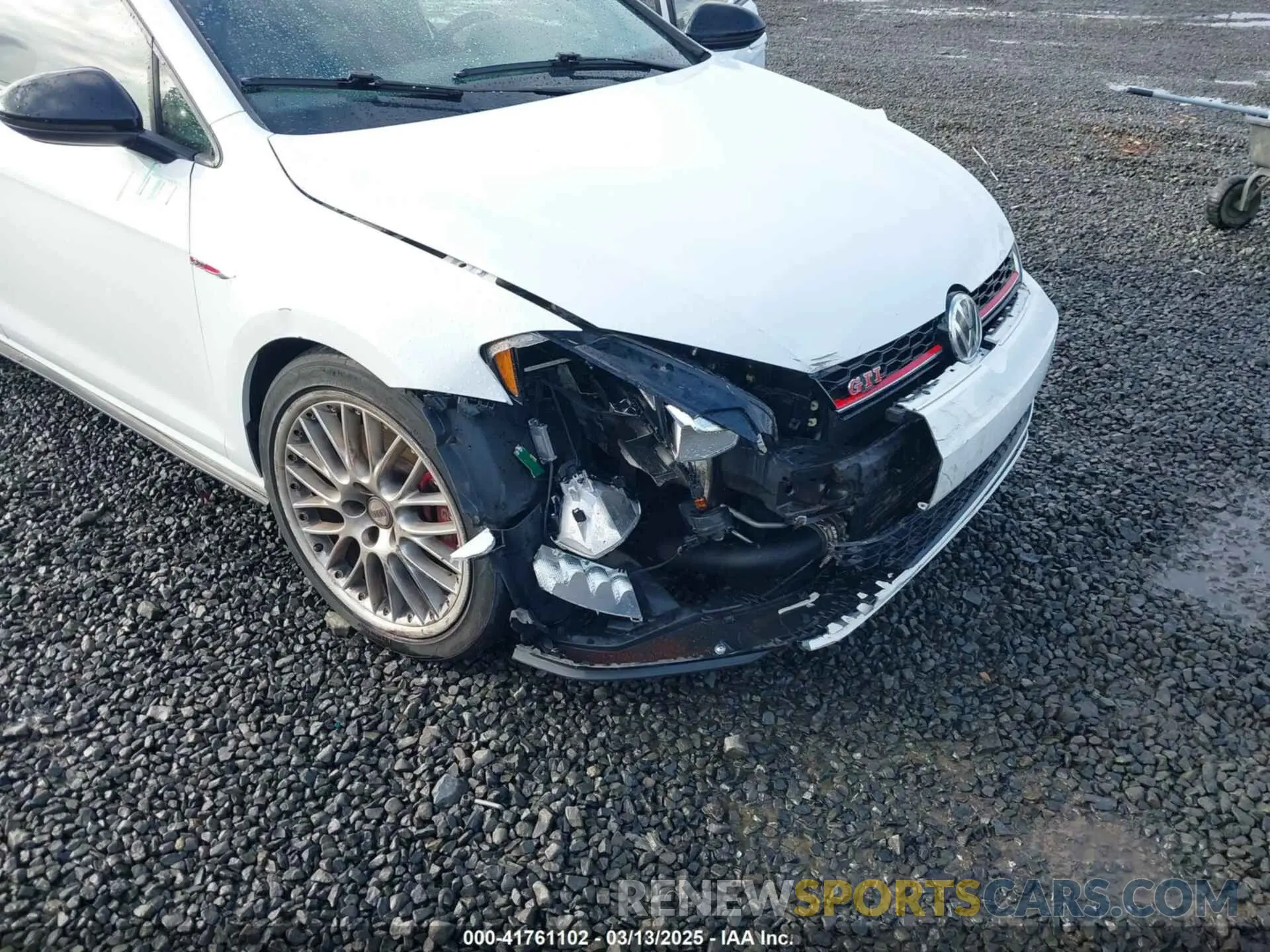 6 Photograph of a damaged car 3VW6T7AU6MM007580 VOLKSWAGEN GOLF GTI 2021