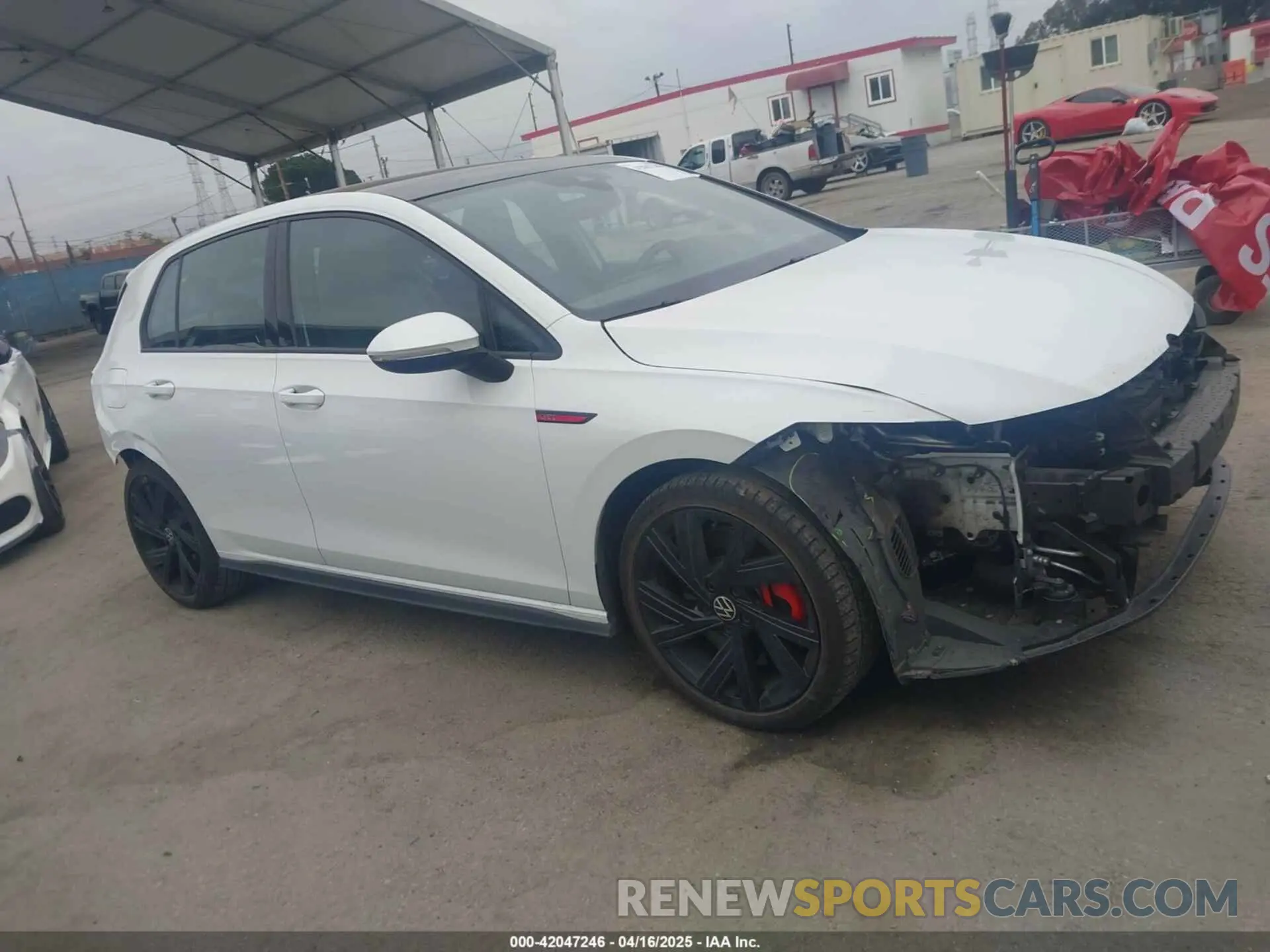 14 Photograph of a damaged car WVW3A7CD4PW147432 VOLKSWAGEN GOLF GTI 2023