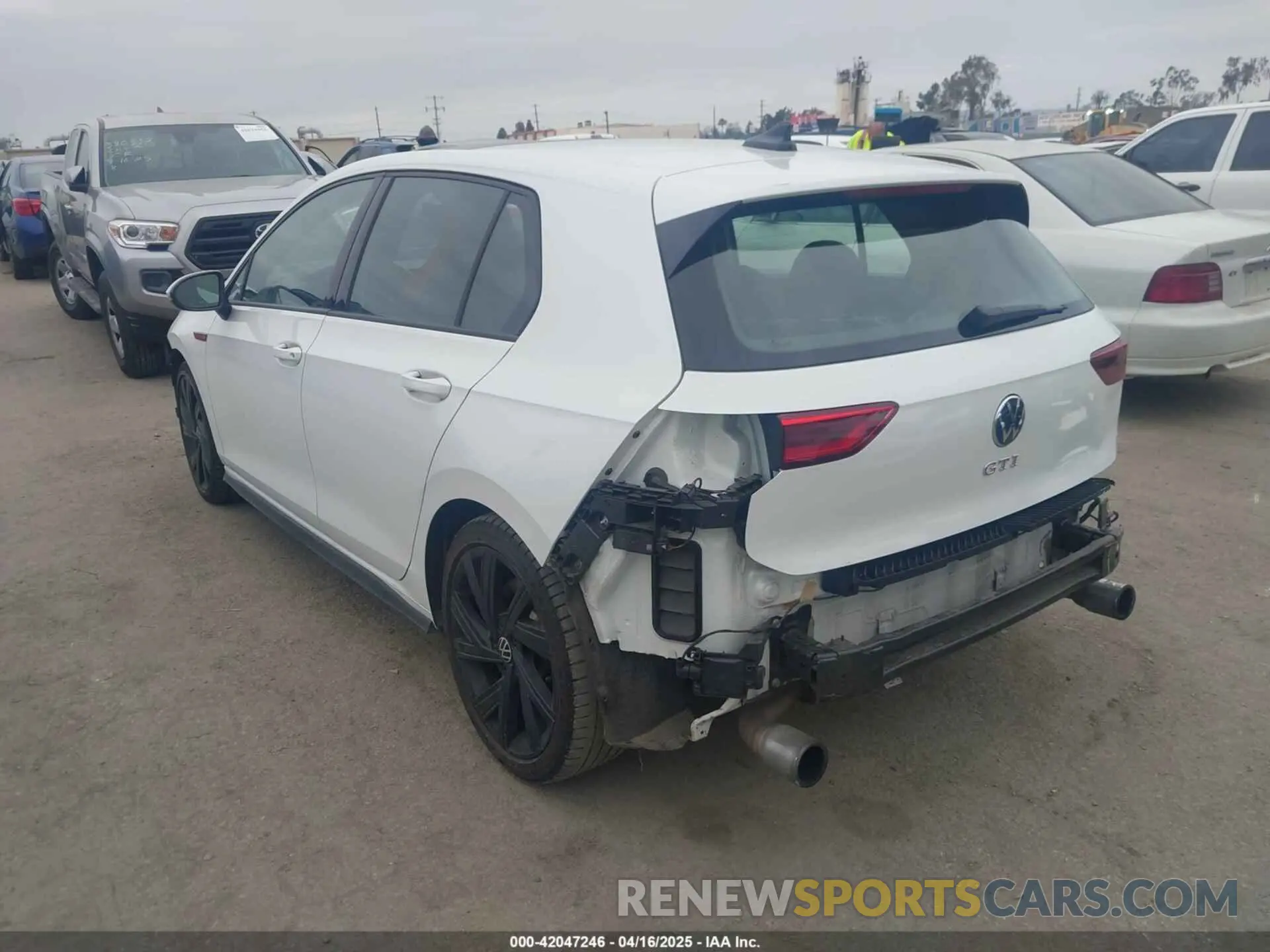 3 Photograph of a damaged car WVW3A7CD4PW147432 VOLKSWAGEN GOLF GTI 2023
