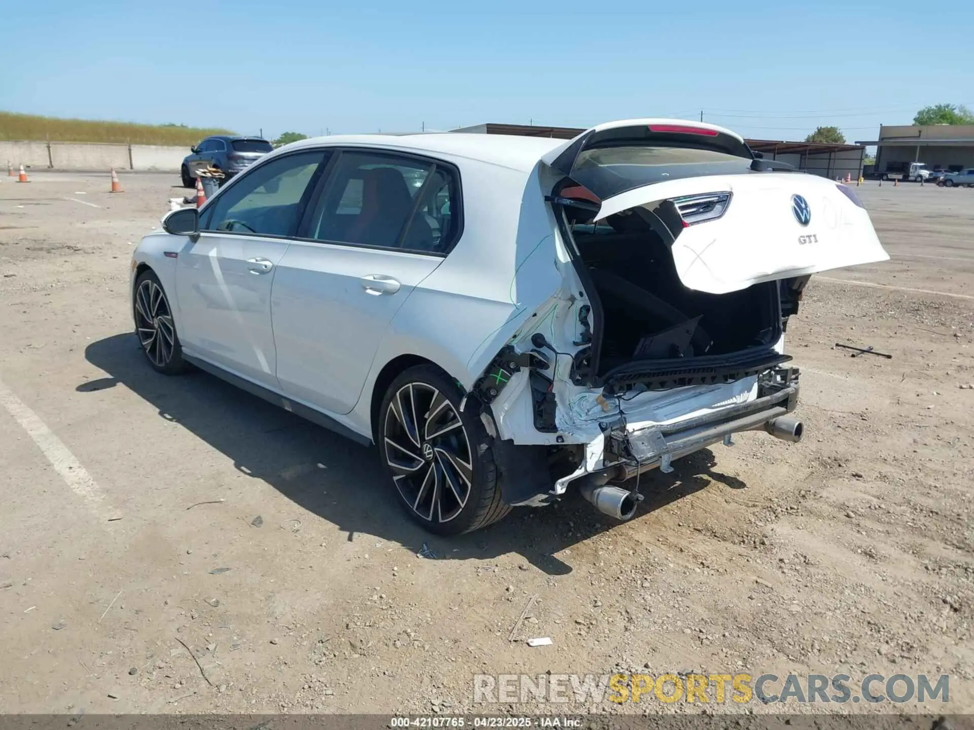 3 Photograph of a damaged car WVW6A7CD5PW120642 VOLKSWAGEN GOLF GTI 2023