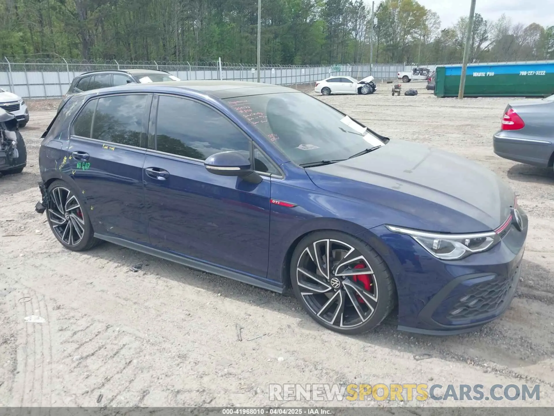 1 Photograph of a damaged car WVWVA7CD1PW166867 VOLKSWAGEN GOLF GTI 2023