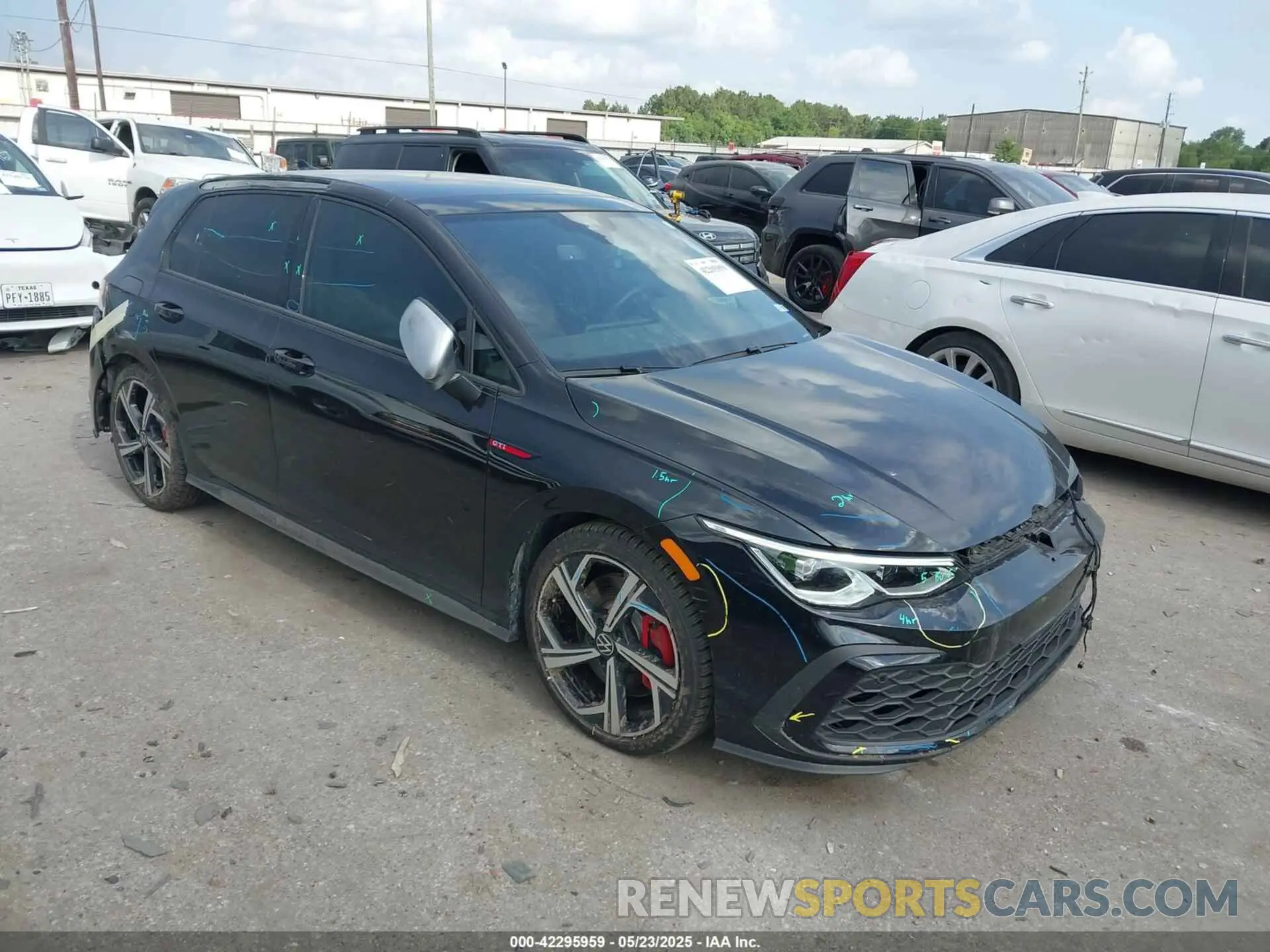 1 Photograph of a damaged car WVWRA7CD0RW149854 VOLKSWAGEN GOLF GTI 2024