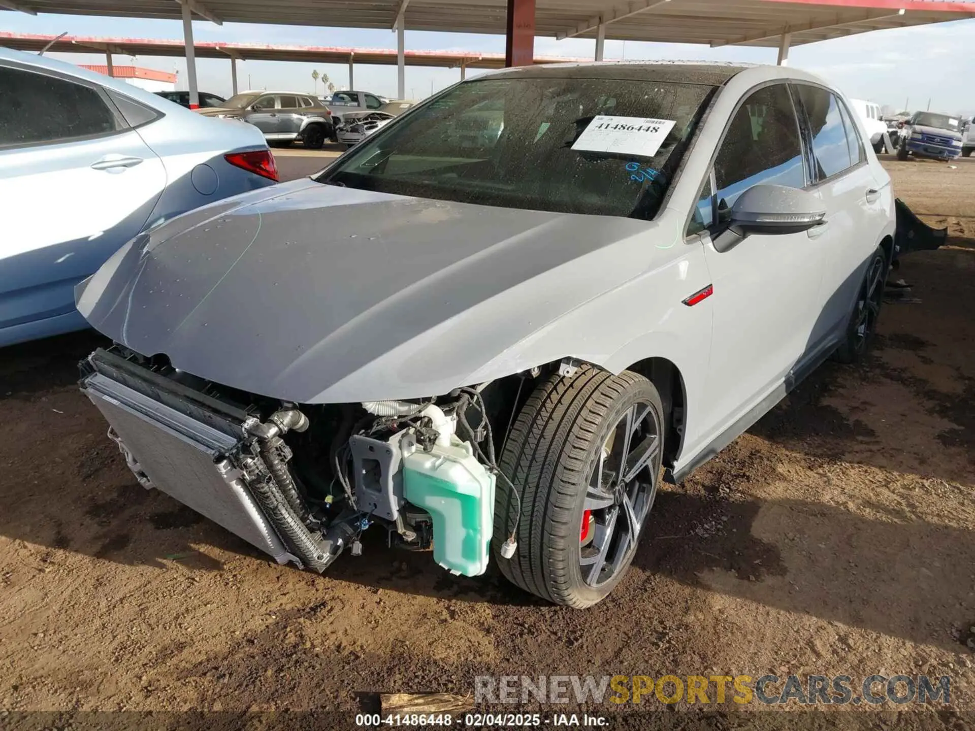 2 Photograph of a damaged car WVWRA7CD6RW145923 VOLKSWAGEN GOLF GTI 2024