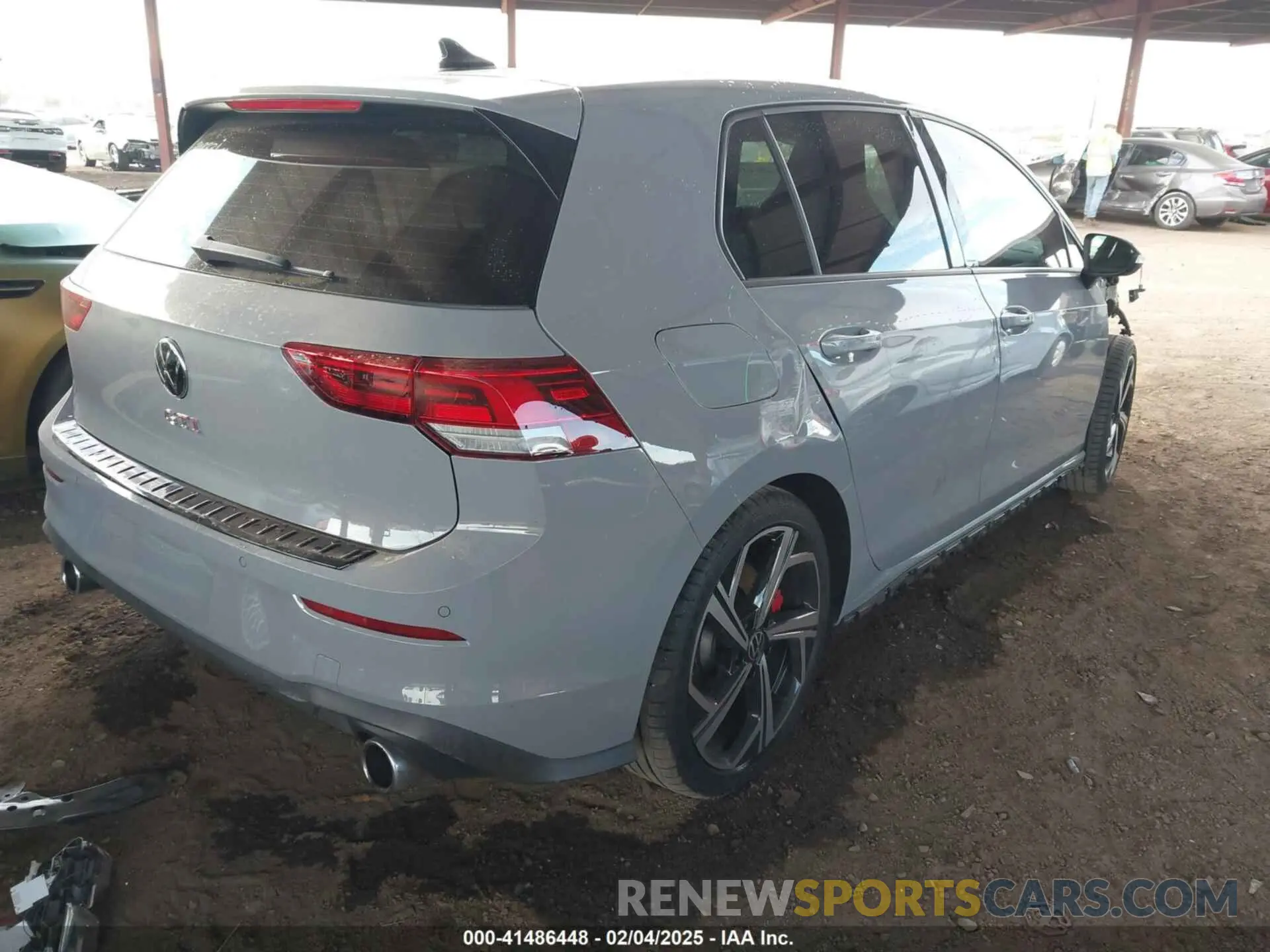 4 Photograph of a damaged car WVWRA7CD6RW145923 VOLKSWAGEN GOLF GTI 2024