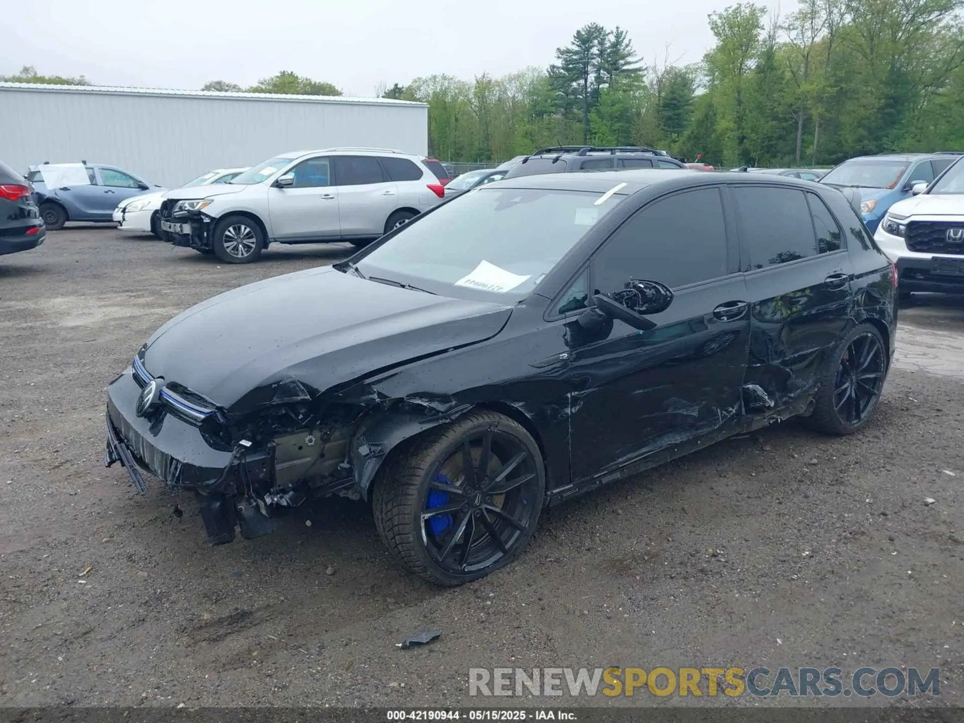 2 Photograph of a damaged car WVWFB7CD8RW225160 VOLKSWAGEN GOLF R 2024