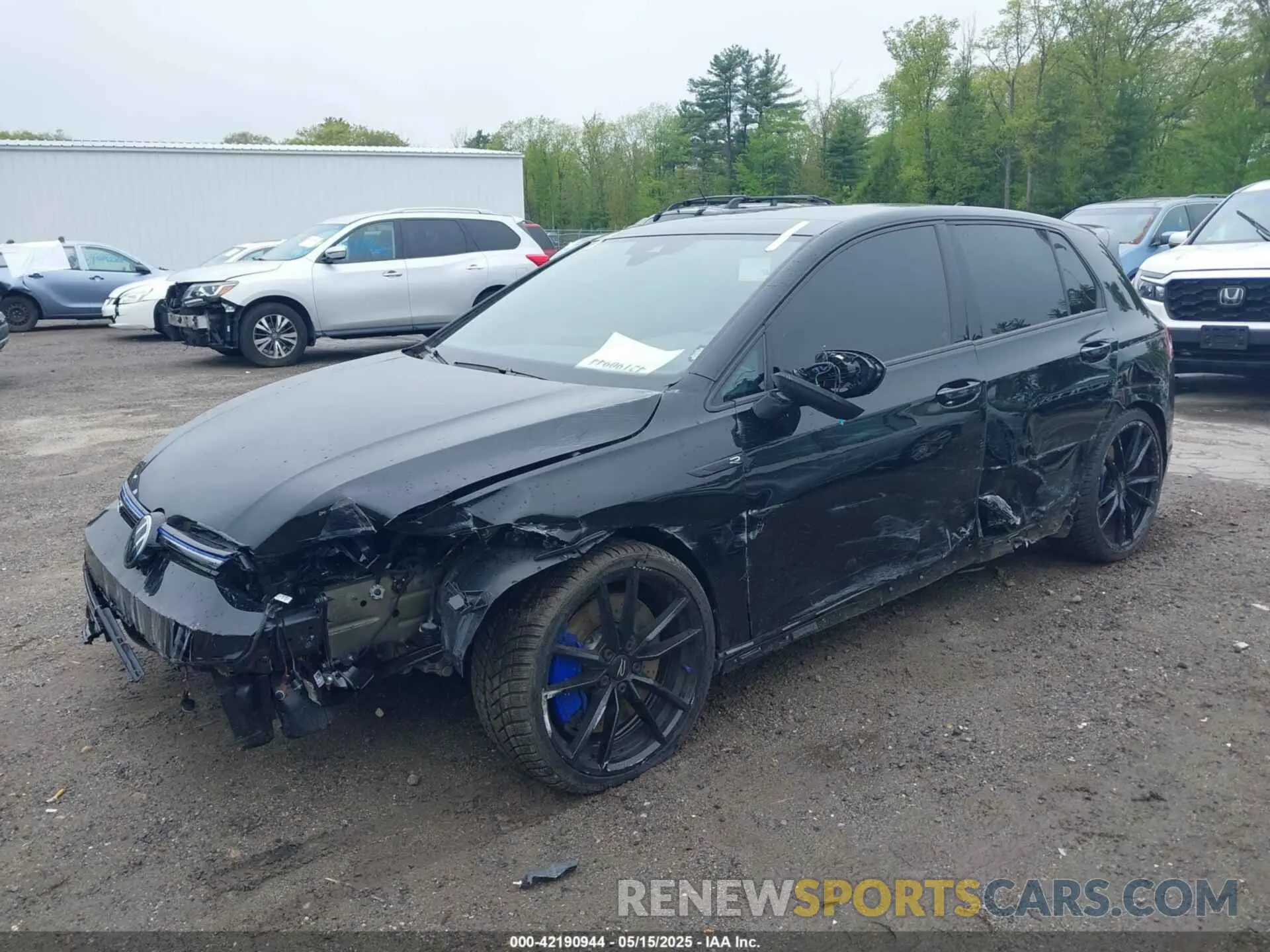 6 Photograph of a damaged car WVWFB7CD8RW225160 VOLKSWAGEN GOLF R 2024