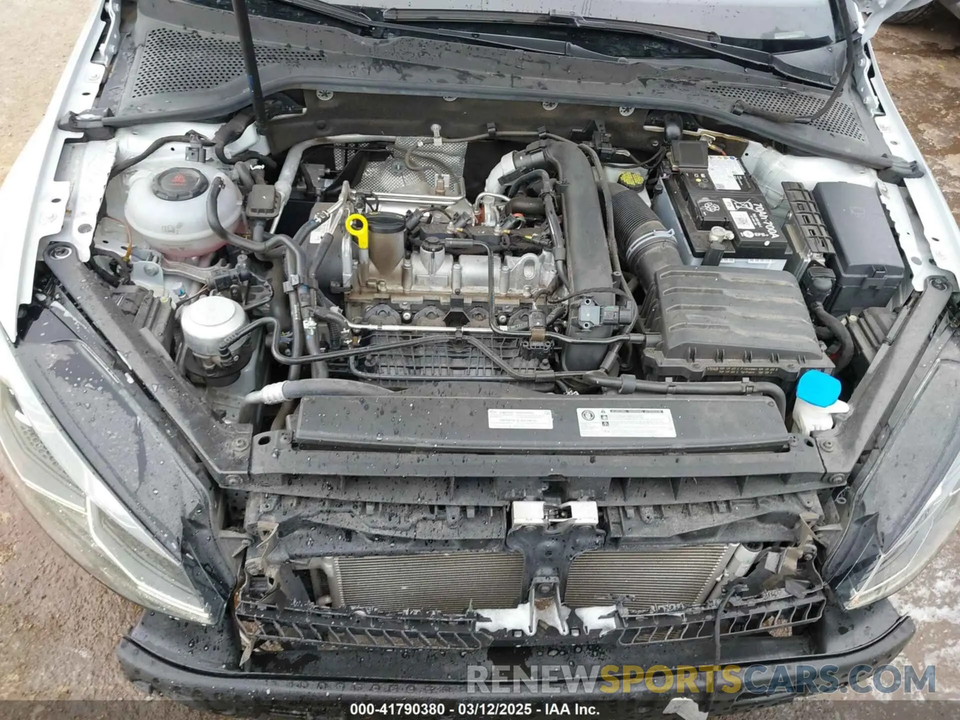 10 Photograph of a damaged car 3VWY57AU7KM502547 VOLKSWAGEN GOLF SPORTWAGEN 2019