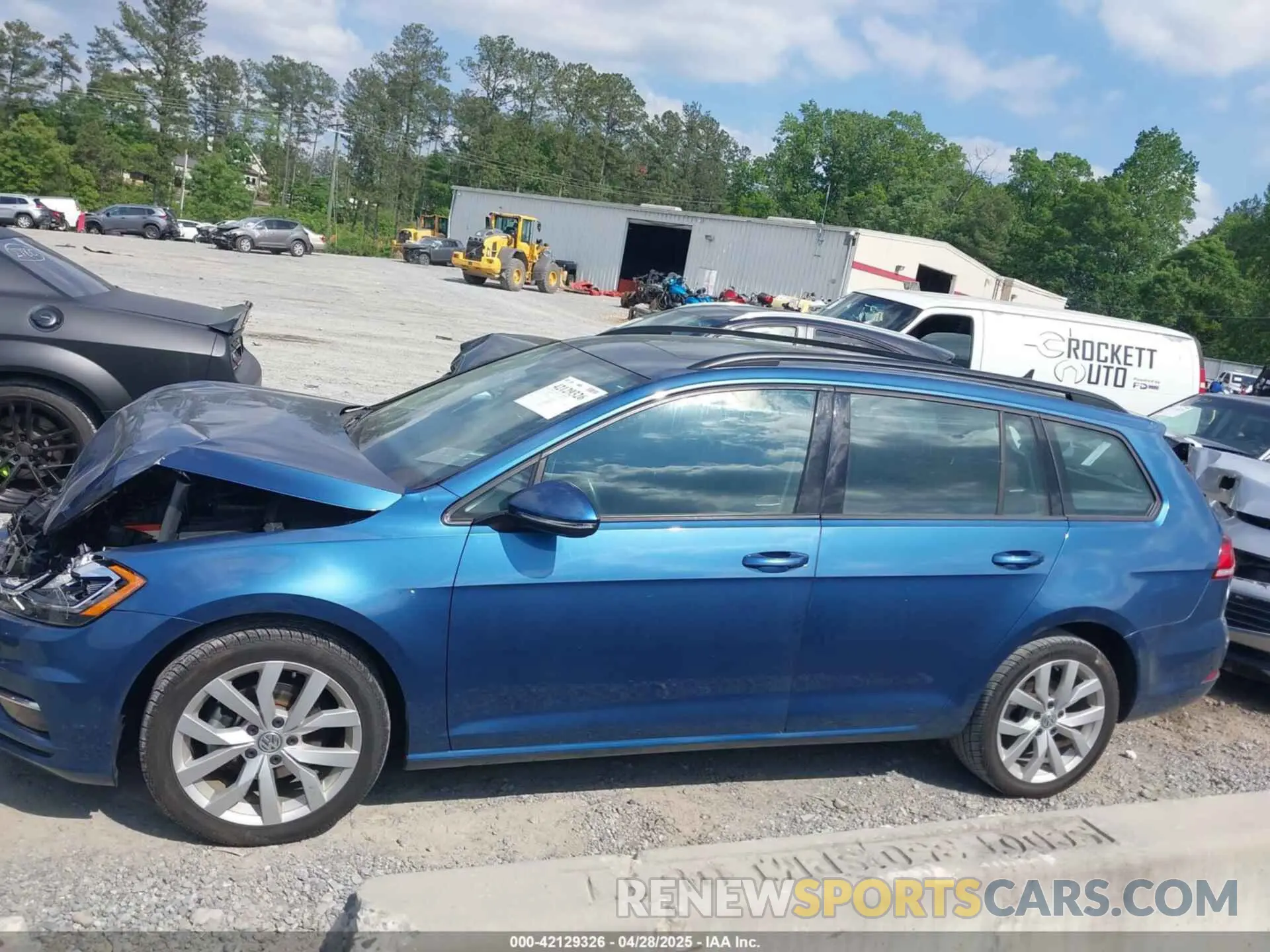 14 Photograph of a damaged car 3VWY57AU9KM510861 VOLKSWAGEN GOLF SPORTWAGEN 2019