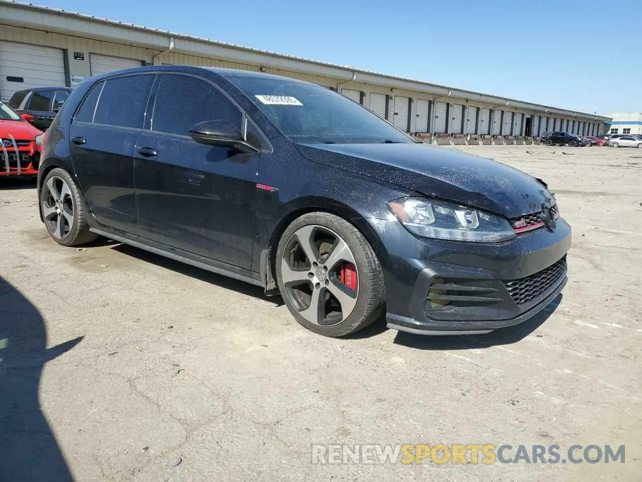 4 Photograph of a damaged car 3VW5T7AU0KM034315 VOLKSWAGEN GTI 2019