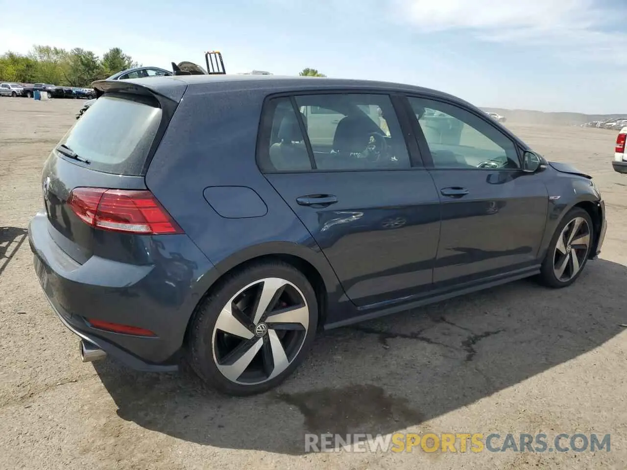 3 Photograph of a damaged car 3VW5T7AU4KM009725 VOLKSWAGEN GTI 2019