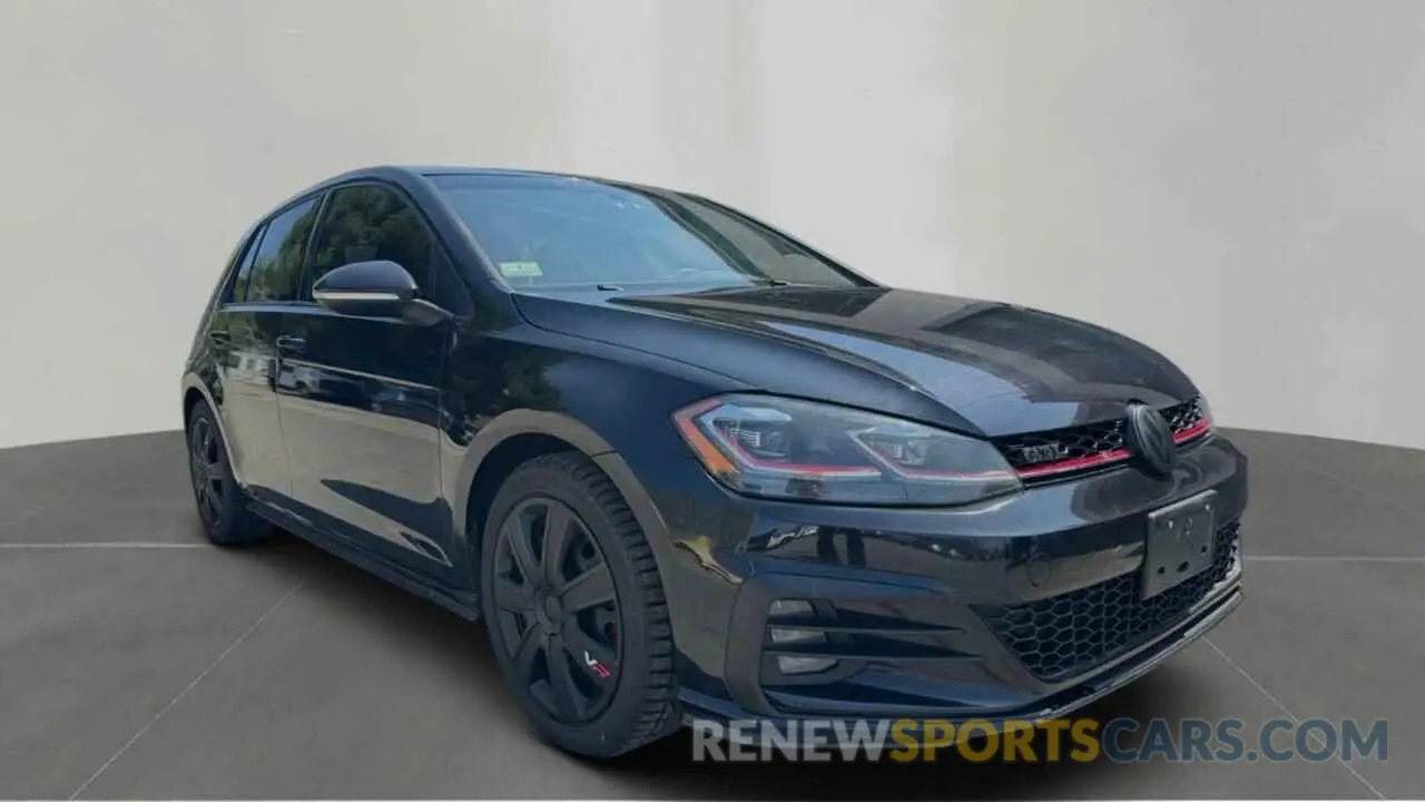 1 Photograph of a damaged car 3VW5T7AU5KM014139 VOLKSWAGEN GTI 2019