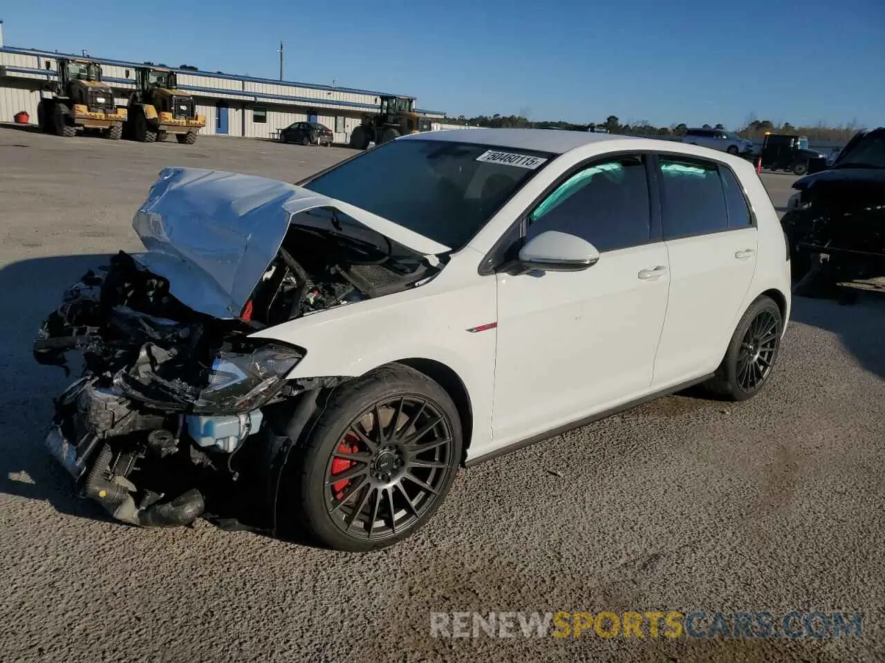 1 Photograph of a damaged car 3VW5T7AU9KM035544 VOLKSWAGEN GTI 2019