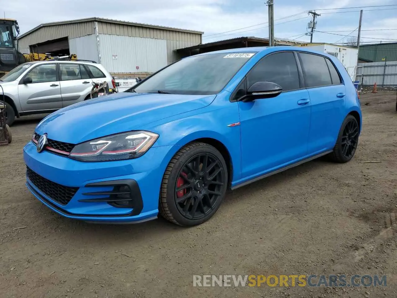 1 Photograph of a damaged car 3VW6T7AU0KM008009 VOLKSWAGEN GTI 2019