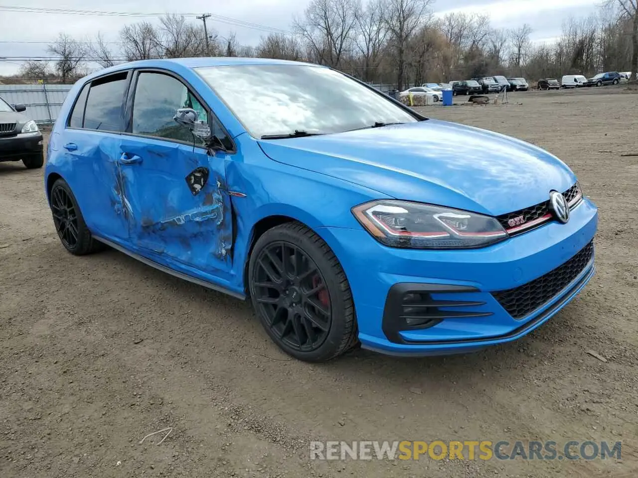 4 Photograph of a damaged car 3VW6T7AU0KM008009 VOLKSWAGEN GTI 2019