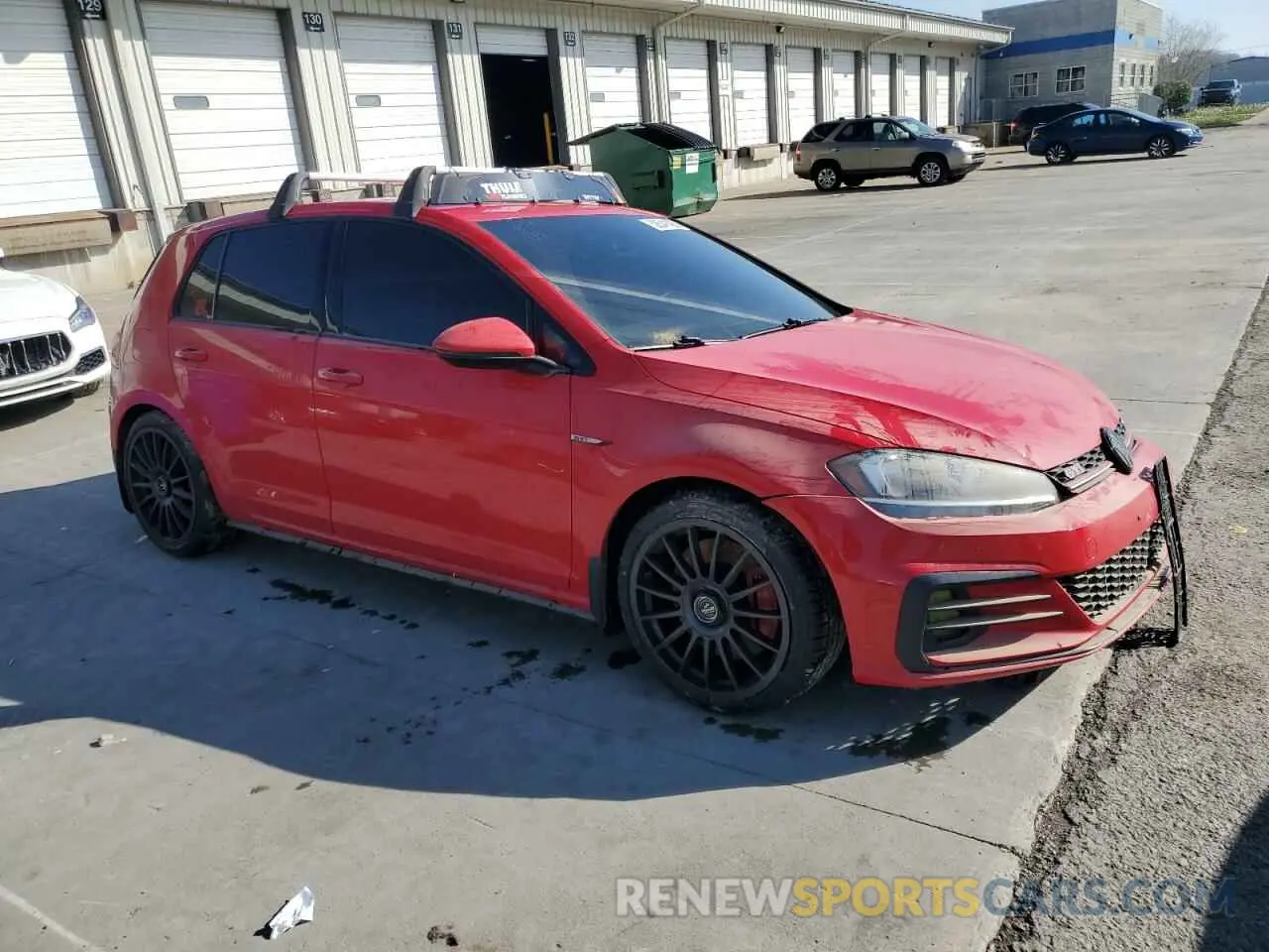 4 Photograph of a damaged car 3VW6T7AU0KM019091 VOLKSWAGEN GTI 2019