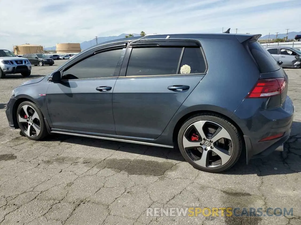 2 Photograph of a damaged car 3VW6T7AU0KM024307 VOLKSWAGEN GTI 2019
