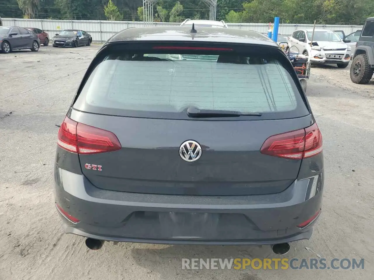 6 Photograph of a damaged car 3VW6T7AU1KM008892 VOLKSWAGEN GTI 2019