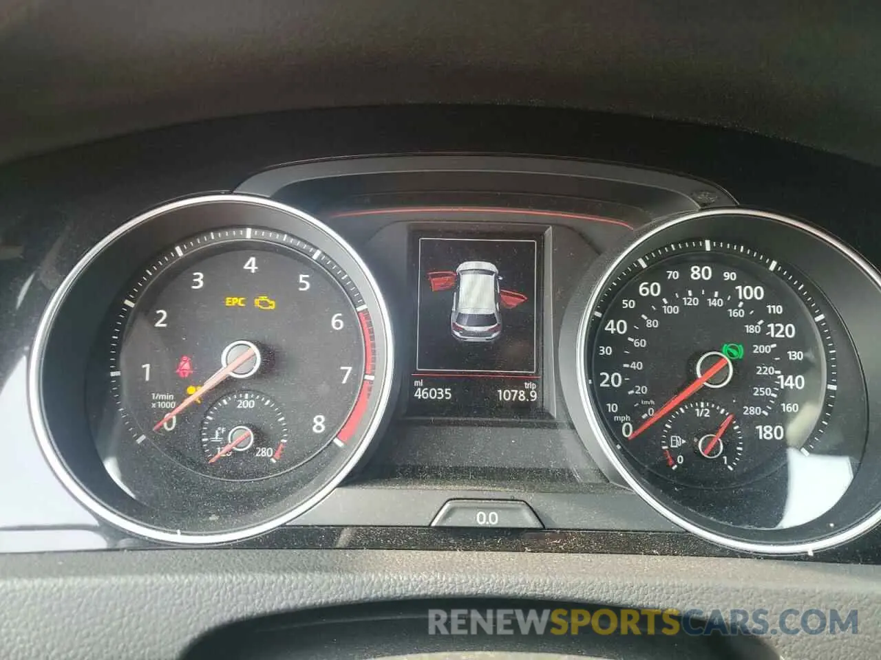 9 Photograph of a damaged car 3VW6T7AU1KM008892 VOLKSWAGEN GTI 2019