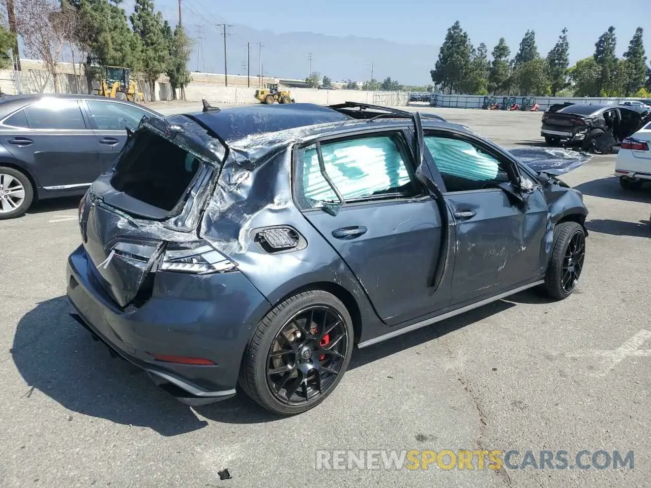 3 Photograph of a damaged car 3VW6T7AU1KM014286 VOLKSWAGEN GTI 2019