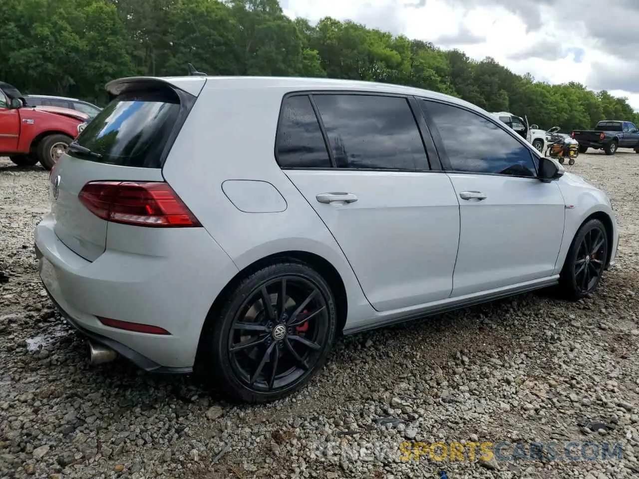 3 Photograph of a damaged car 3VW6T7AU4KM014234 VOLKSWAGEN GTI 2019
