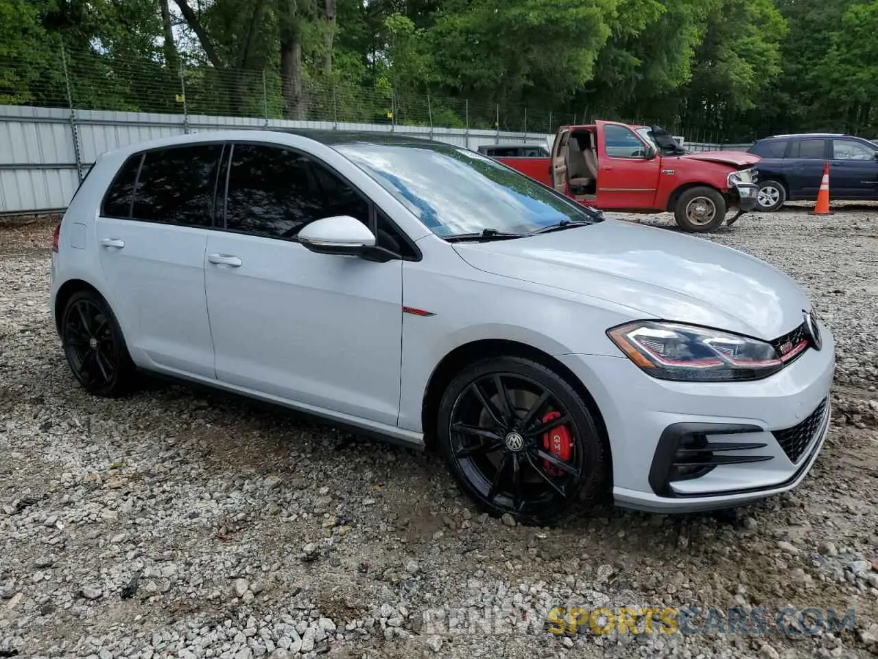 4 Photograph of a damaged car 3VW6T7AU4KM014234 VOLKSWAGEN GTI 2019
