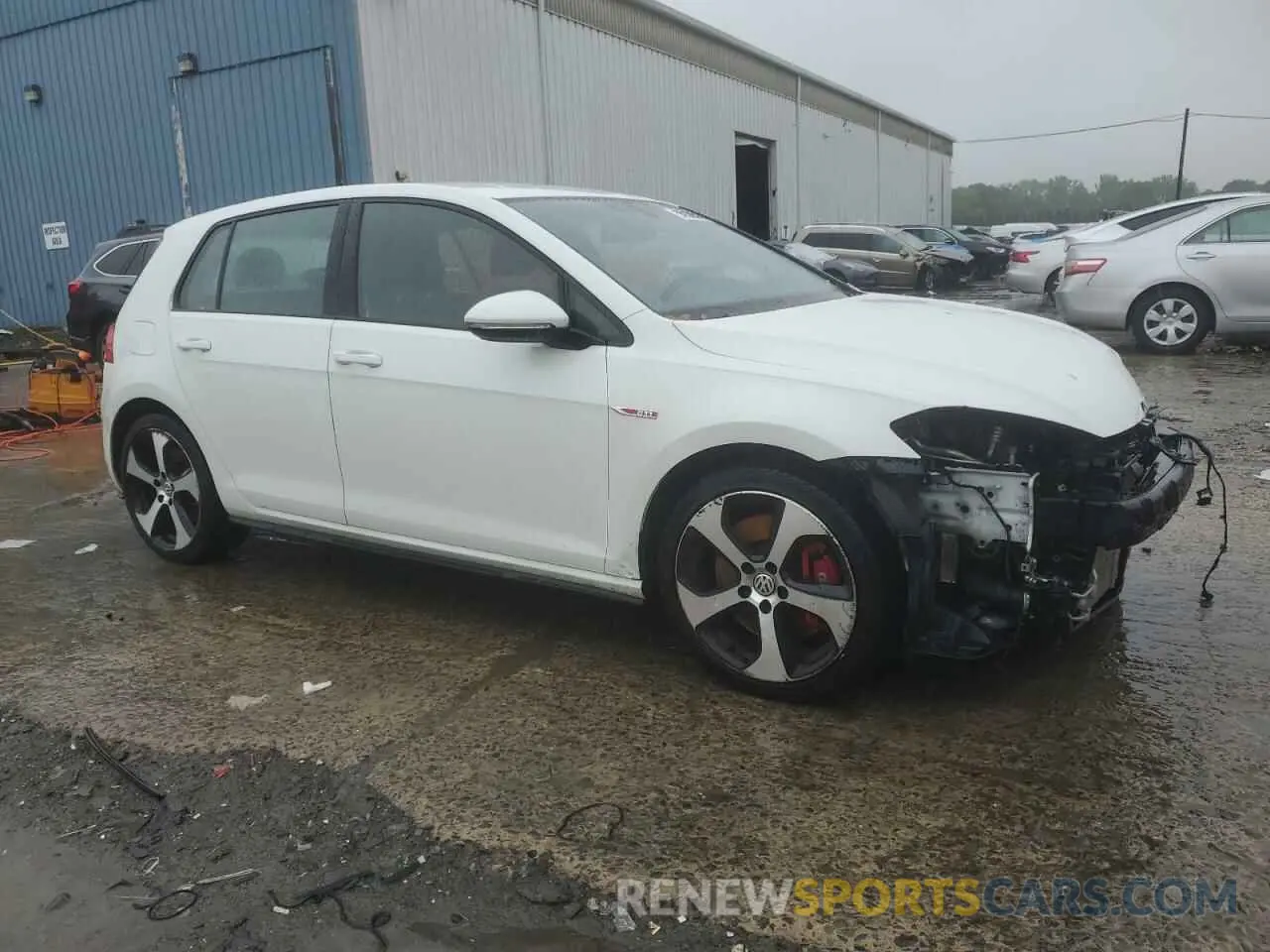 4 Photograph of a damaged car 3VW6T7AU6KM026482 VOLKSWAGEN GTI 2019
