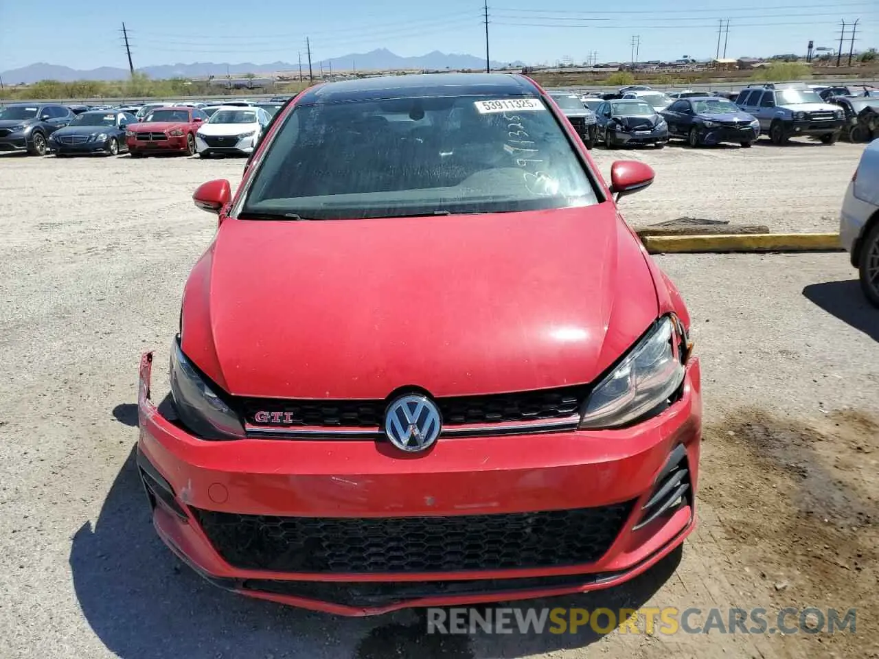 5 Photograph of a damaged car 3VW6T7AU8KM002247 VOLKSWAGEN GTI 2019