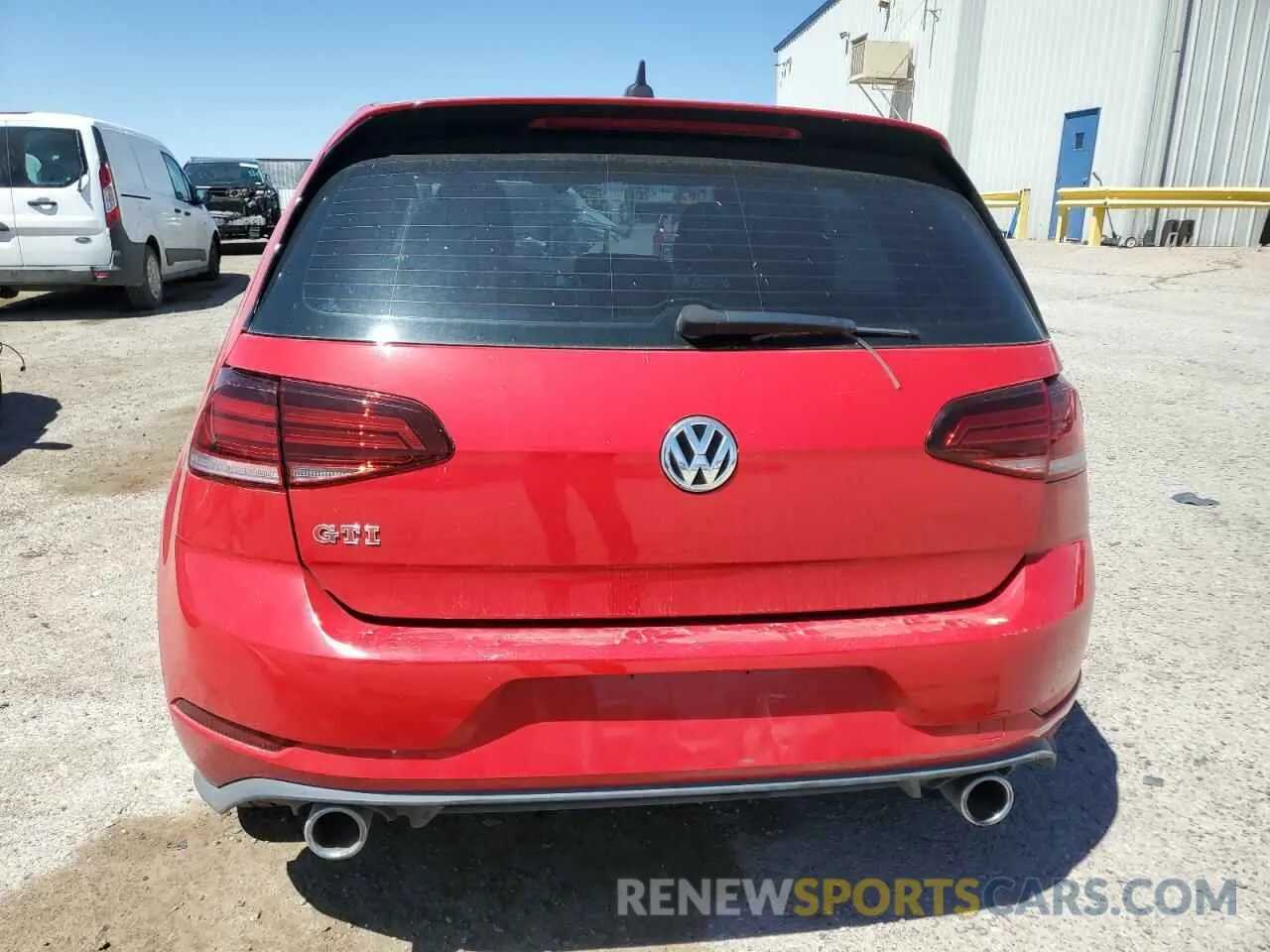 6 Photograph of a damaged car 3VW6T7AU8KM002247 VOLKSWAGEN GTI 2019