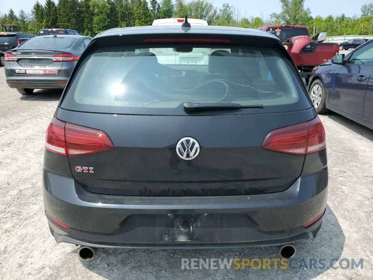 6 Photograph of a damaged car 3VW5T7AU5LM001750 VOLKSWAGEN GTI 2020