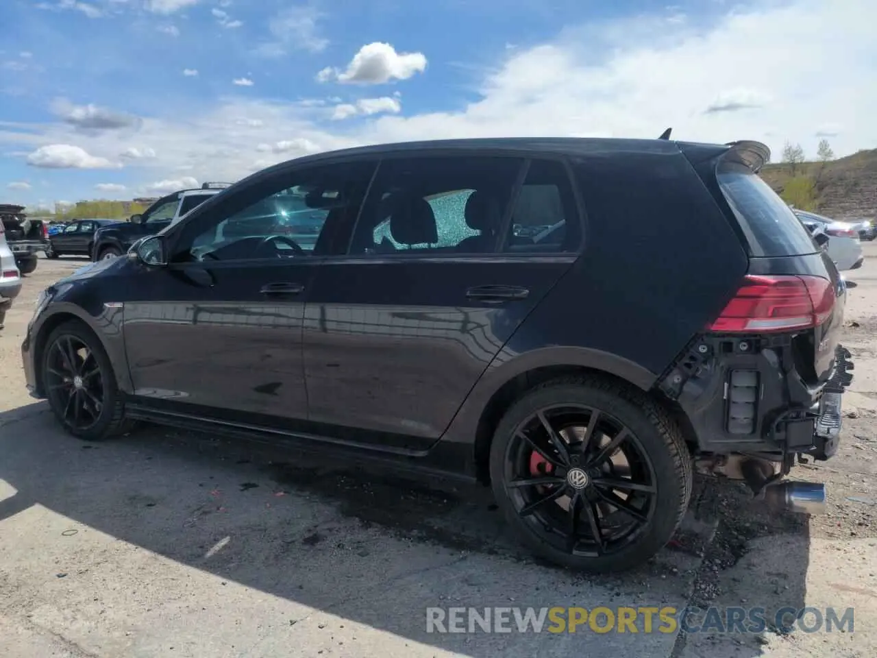 2 Photograph of a damaged car 3VW5T7AU9MM006659 VOLKSWAGEN GTI 2021