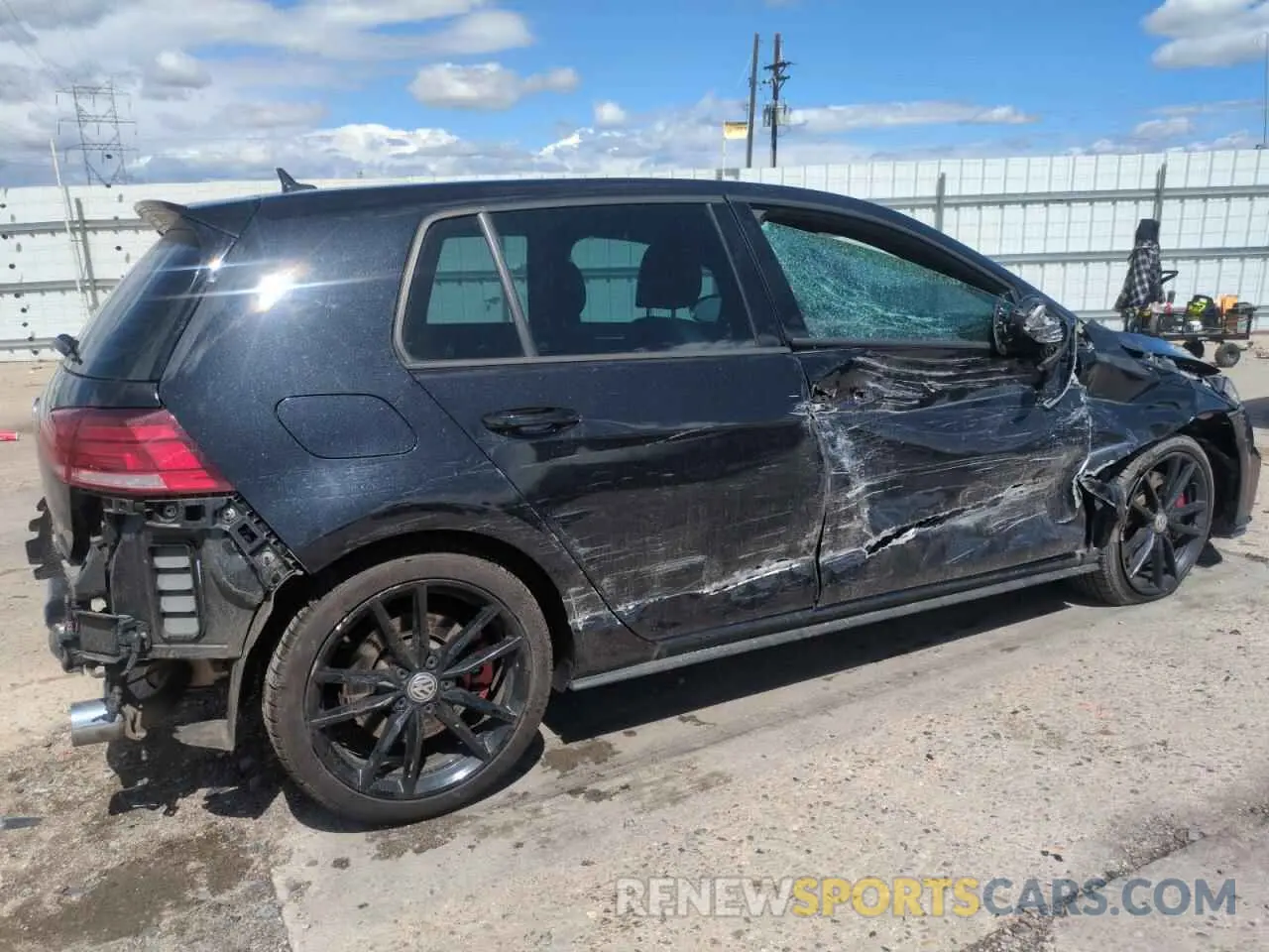 3 Photograph of a damaged car 3VW5T7AU9MM006659 VOLKSWAGEN GTI 2021