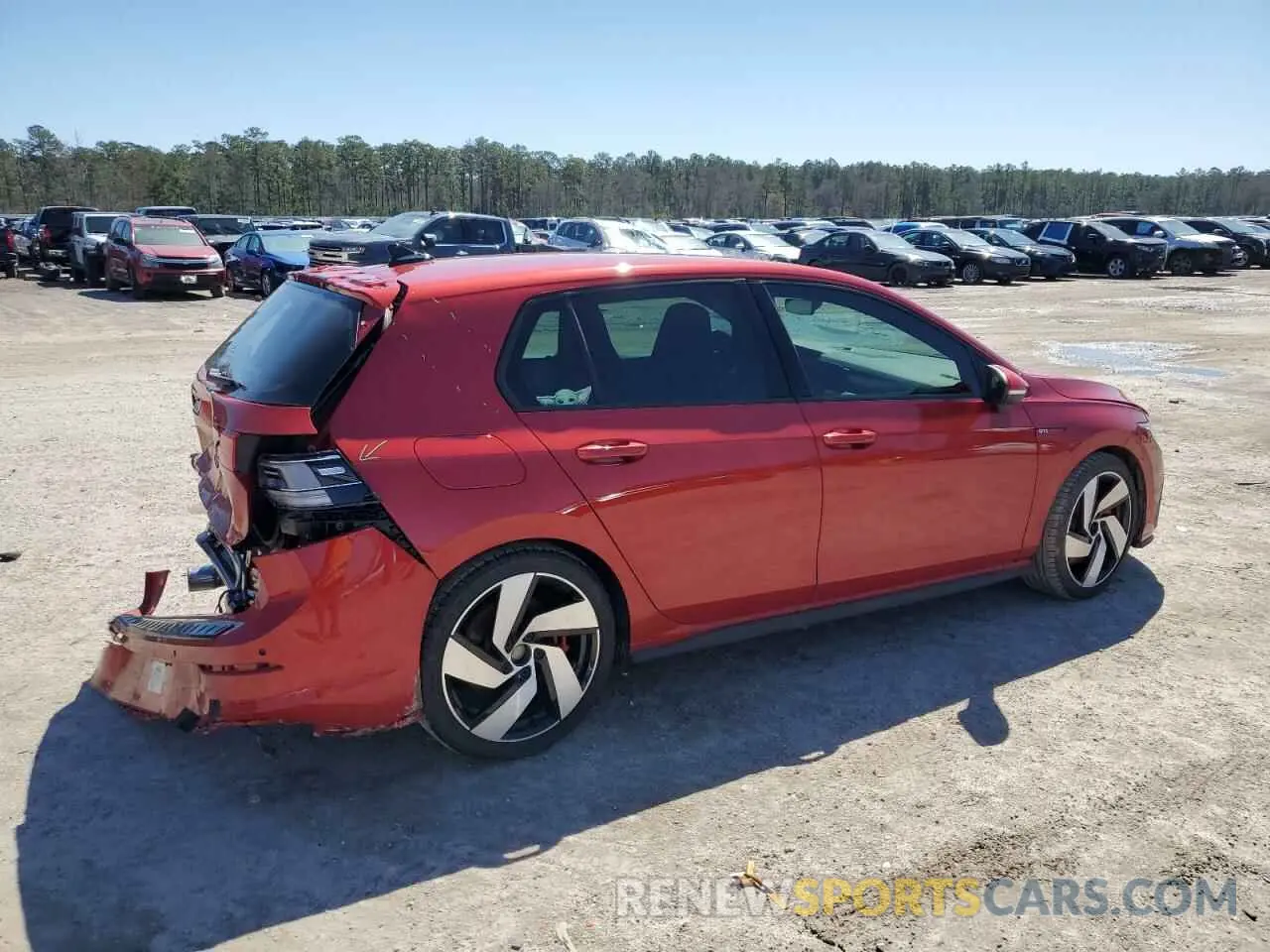 3 Photograph of a damaged car WVWGA7CD2RW215568 VOLKSWAGEN GTI 2024