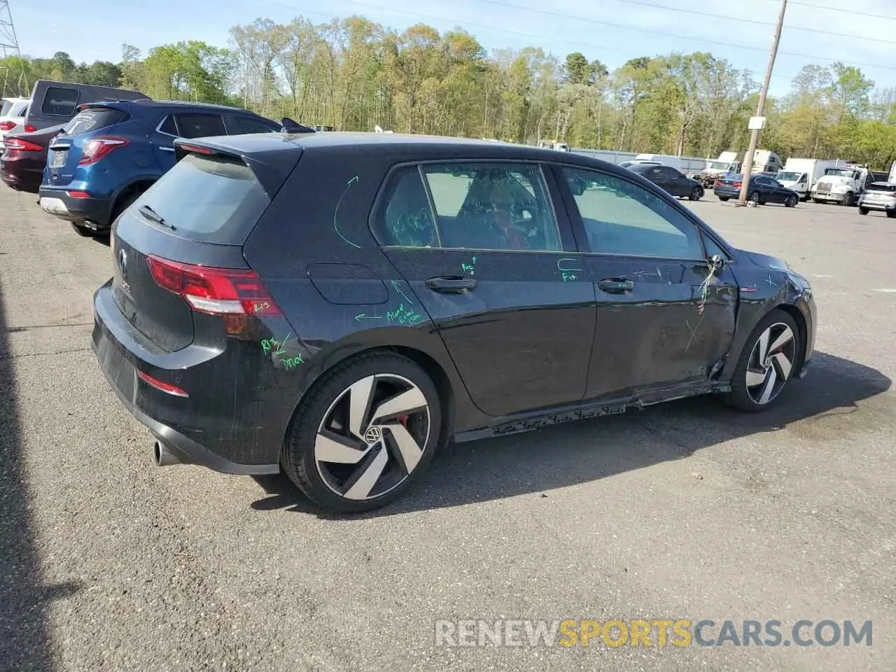 3 Photograph of a damaged car WVWGA7CD2RW223119 VOLKSWAGEN GTI 2024